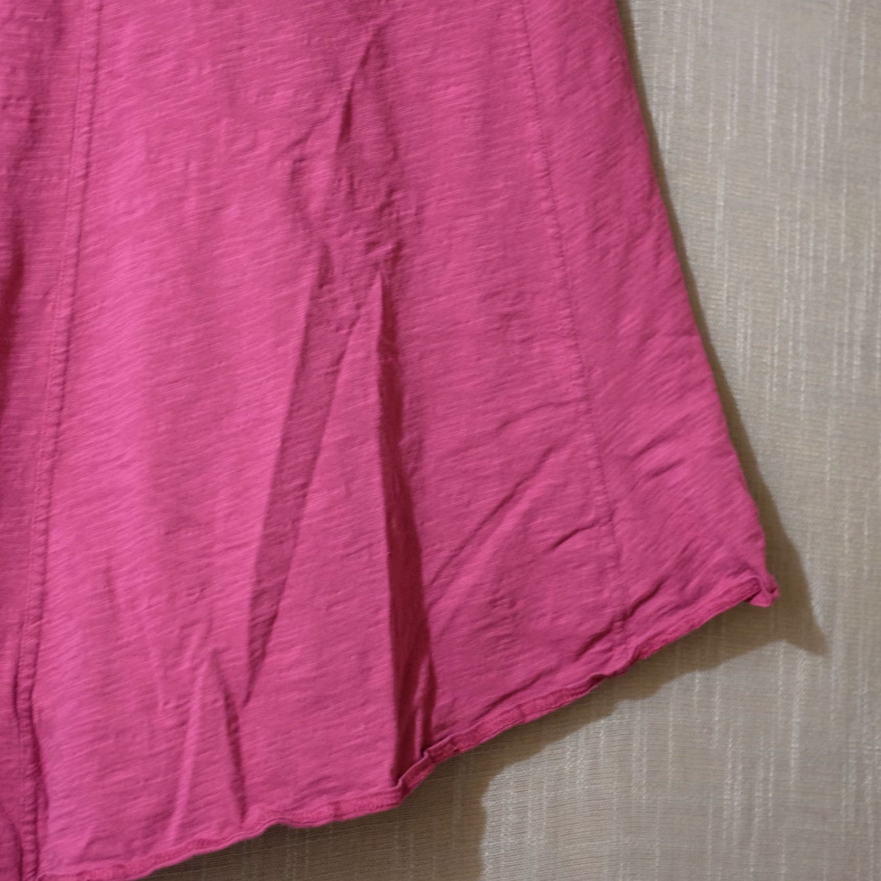 Prana PrAna Skirt Womens S Raspberry 100% Cotton Asymmetric Side A-Line #A13-3 Size 28" / US 6 / IT 42 - 4 Thumbnail
