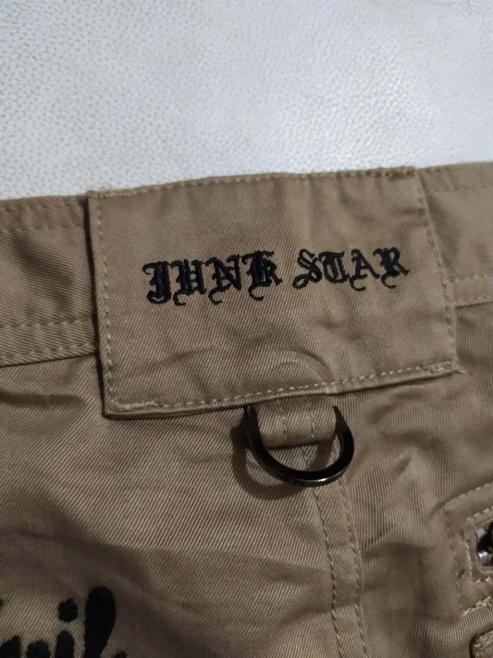 Japanese Brand Embroidery Prayed Marie Junk Star Tokyo Japan Straight Pant Size US 33 - 9 Thumbnail