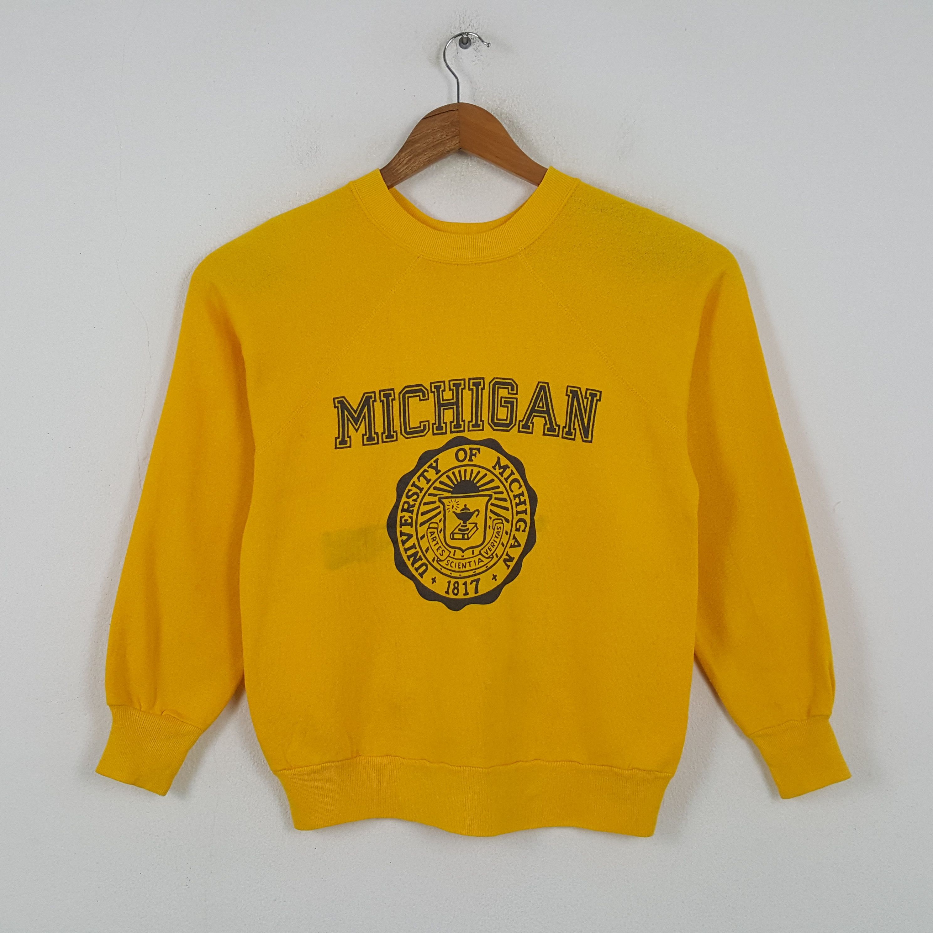 Vintage Vintage MICHIGAN University Promo Sweatshirt C292N27 Size US S / EU 44-46 / 1 - 1 Thumbnail