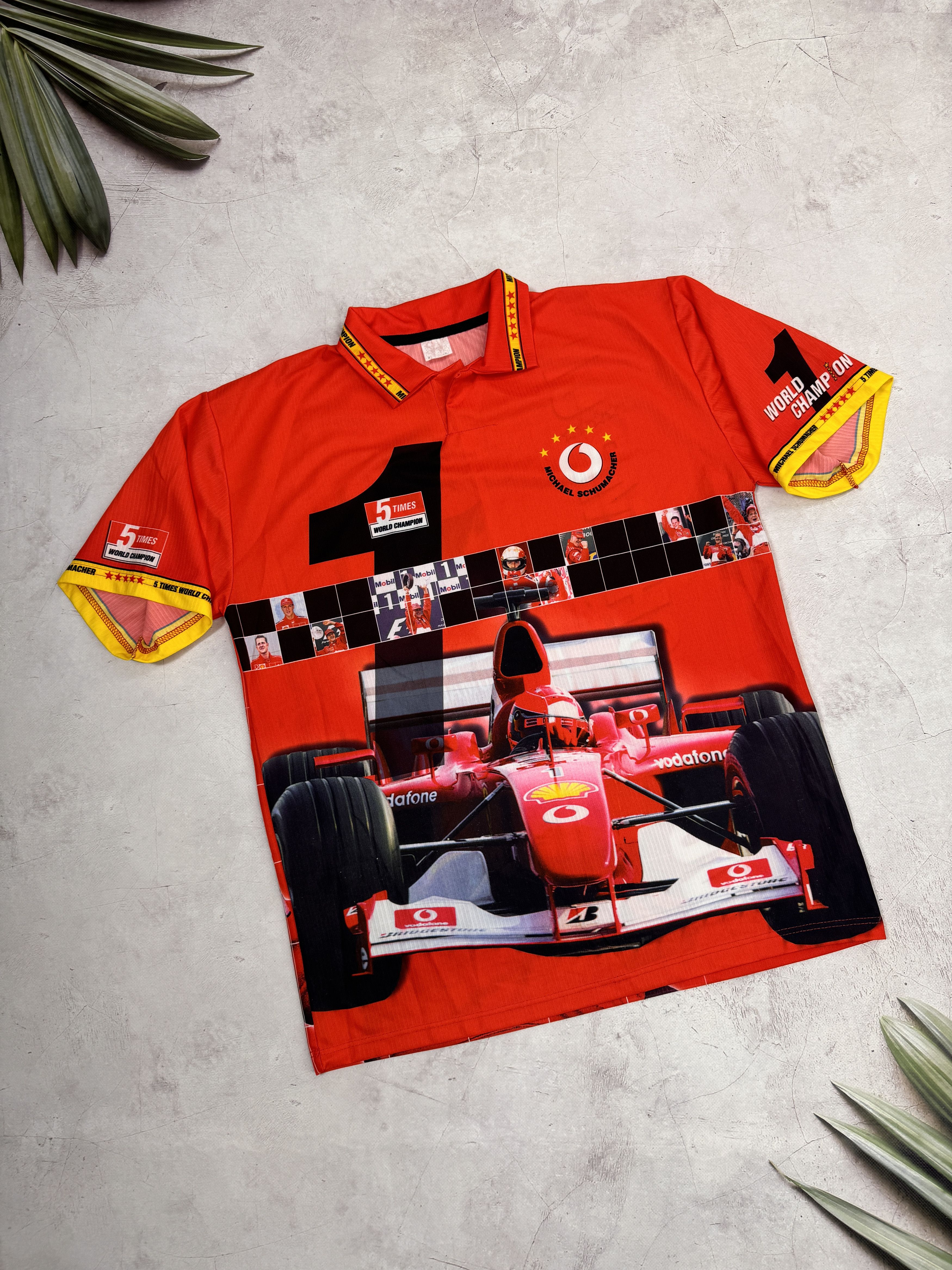 Ferrari × Formula 1 × Vintage Vintage Formula1 World Champion Michael Schumaher Size US M / EU 48-50 / 2 - 8 Thumbnail