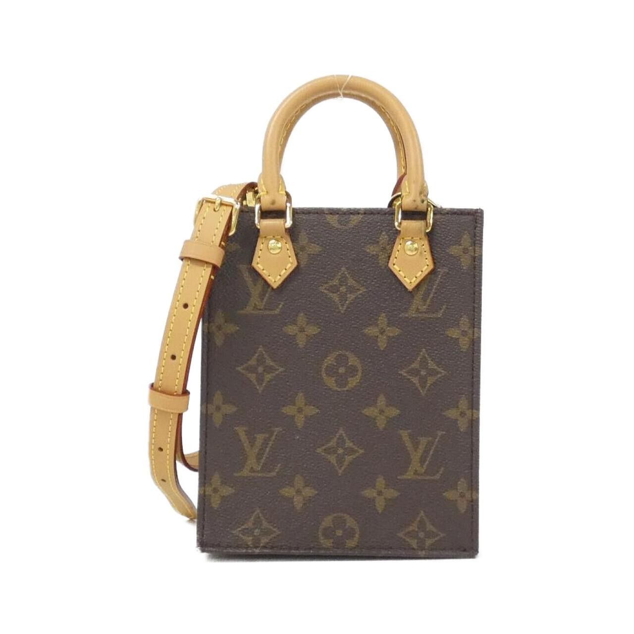 Louis Vuitton Louis Vuitton Louis Vuitton Petit Sac Plat Monogram Shoulder Bag Textile Crossbody Bag M69442 DUTY FREE for USA Size ONE SIZE - 1 Thumbnail