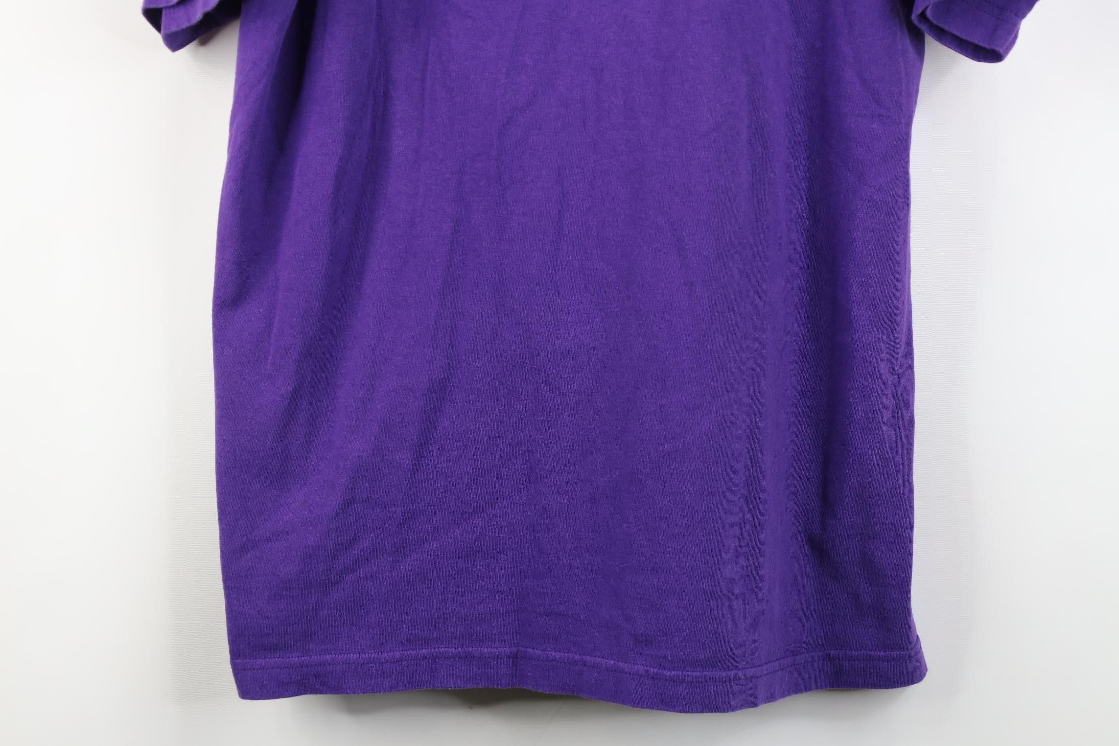 Vintage Vintage 90s Streetwear West Virginia T-Shirt Cotton USA Size US L / EU 52-54 / 3 - 3 Thumbnail