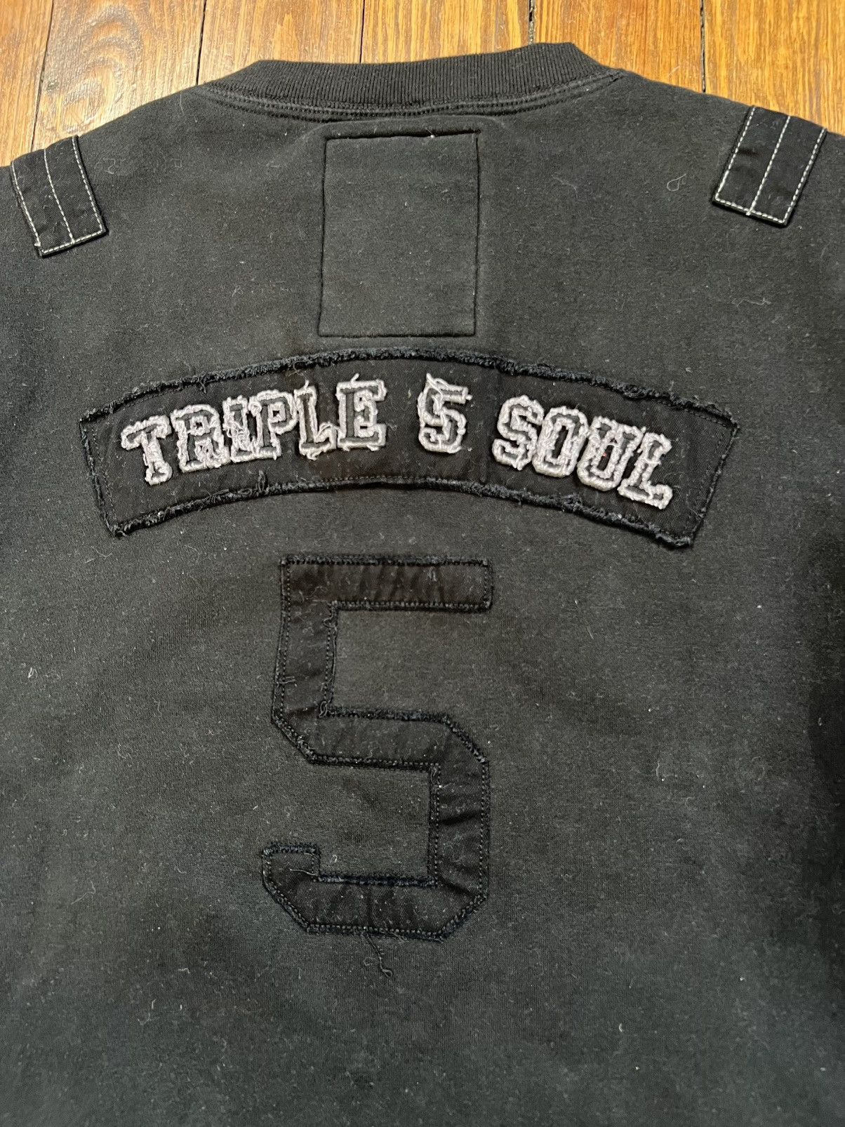 Triple 5 Soul × Vintage Triple 5 Soul 555 Sweatshirt Size US L / EU 52-54 / 3 - 4 Thumbnail