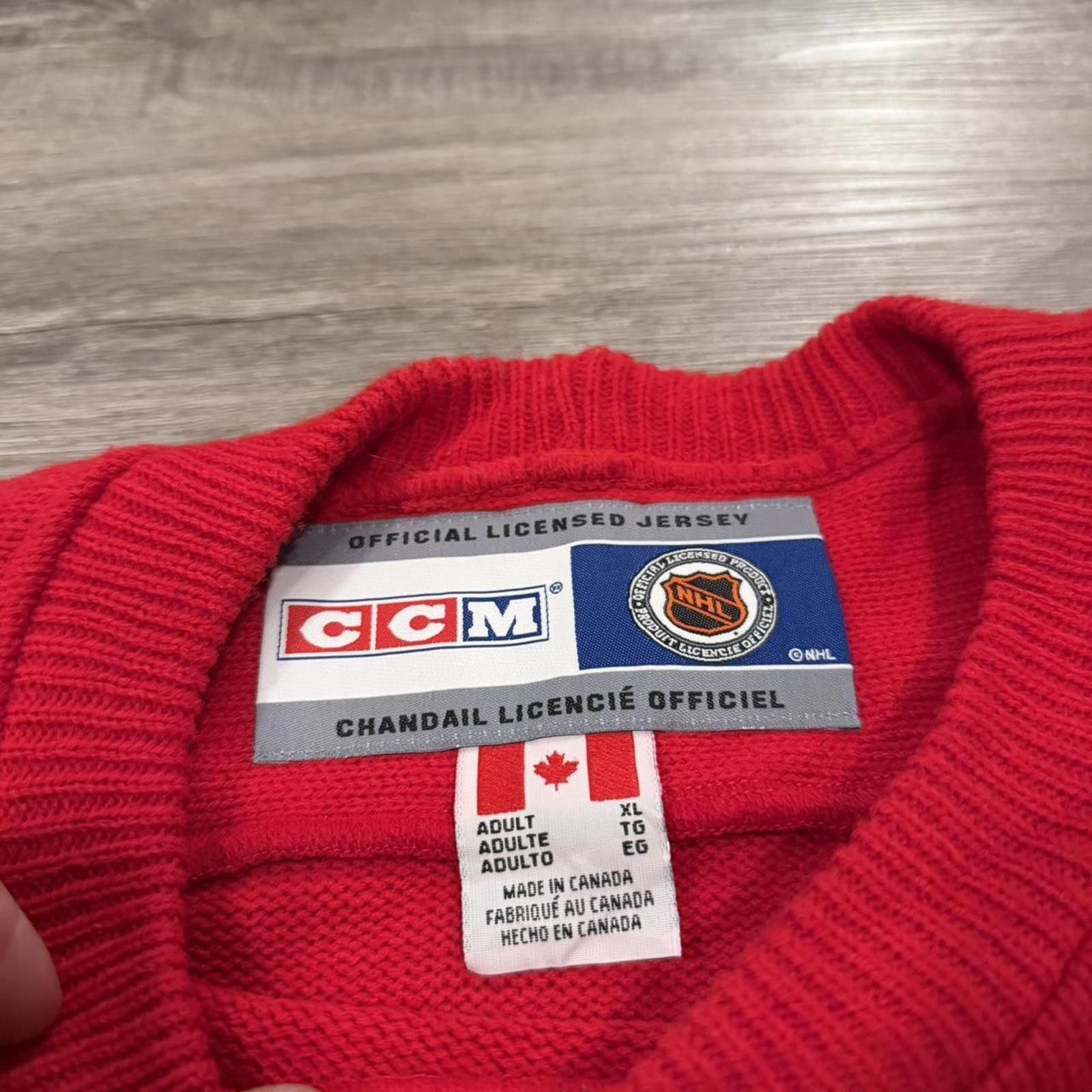 Other vintage ccm heritage chicago blackhawks jersey sweater XL Size US XL / EU 56 / 4 - 8 Thumbnail