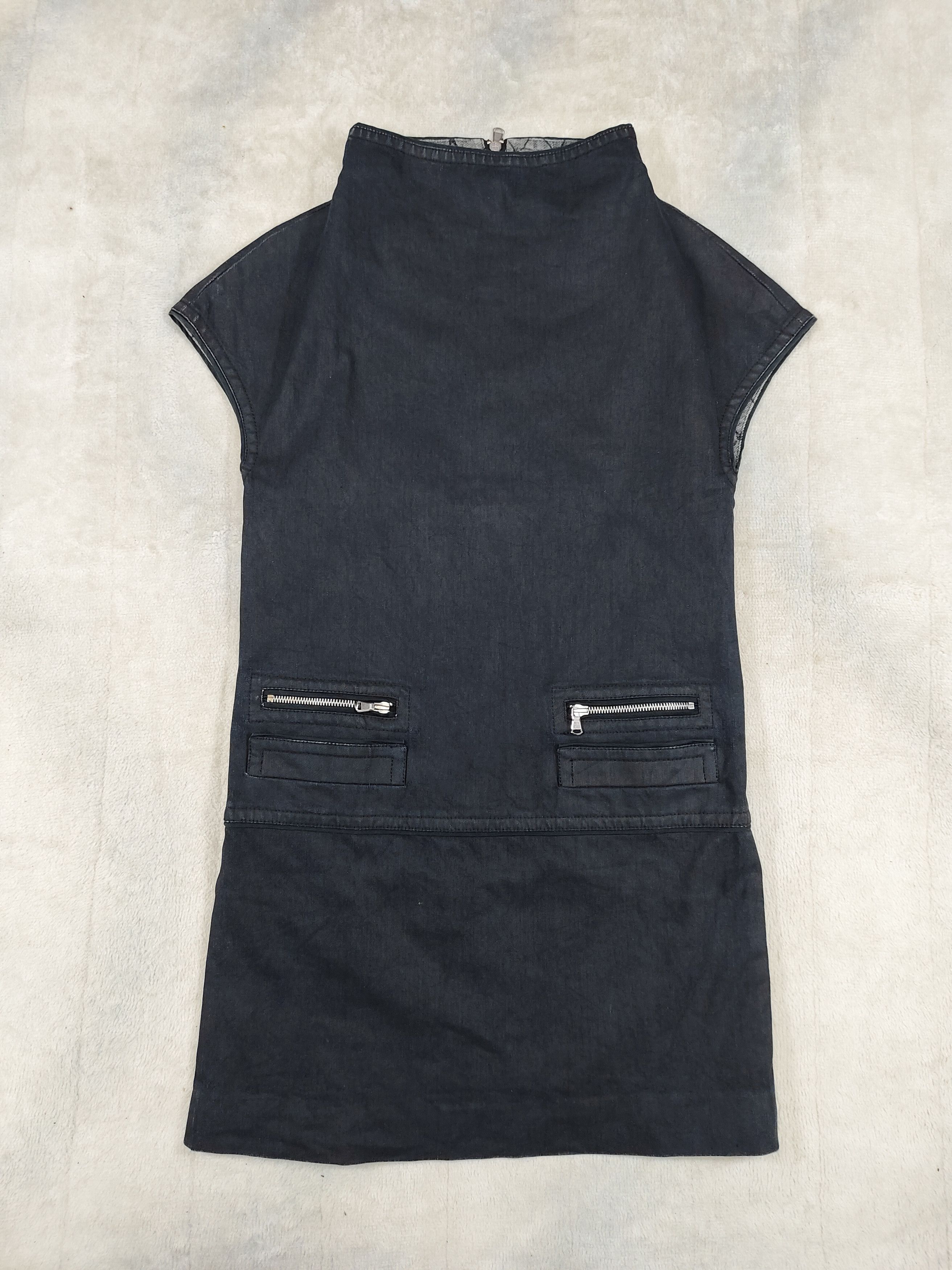 Marc Jacobs 2000s Marc Jacobs- Funnel Neck Archive Utility Zip Dress Size M / US 6-8 / IT 42-44 - 5 Thumbnail