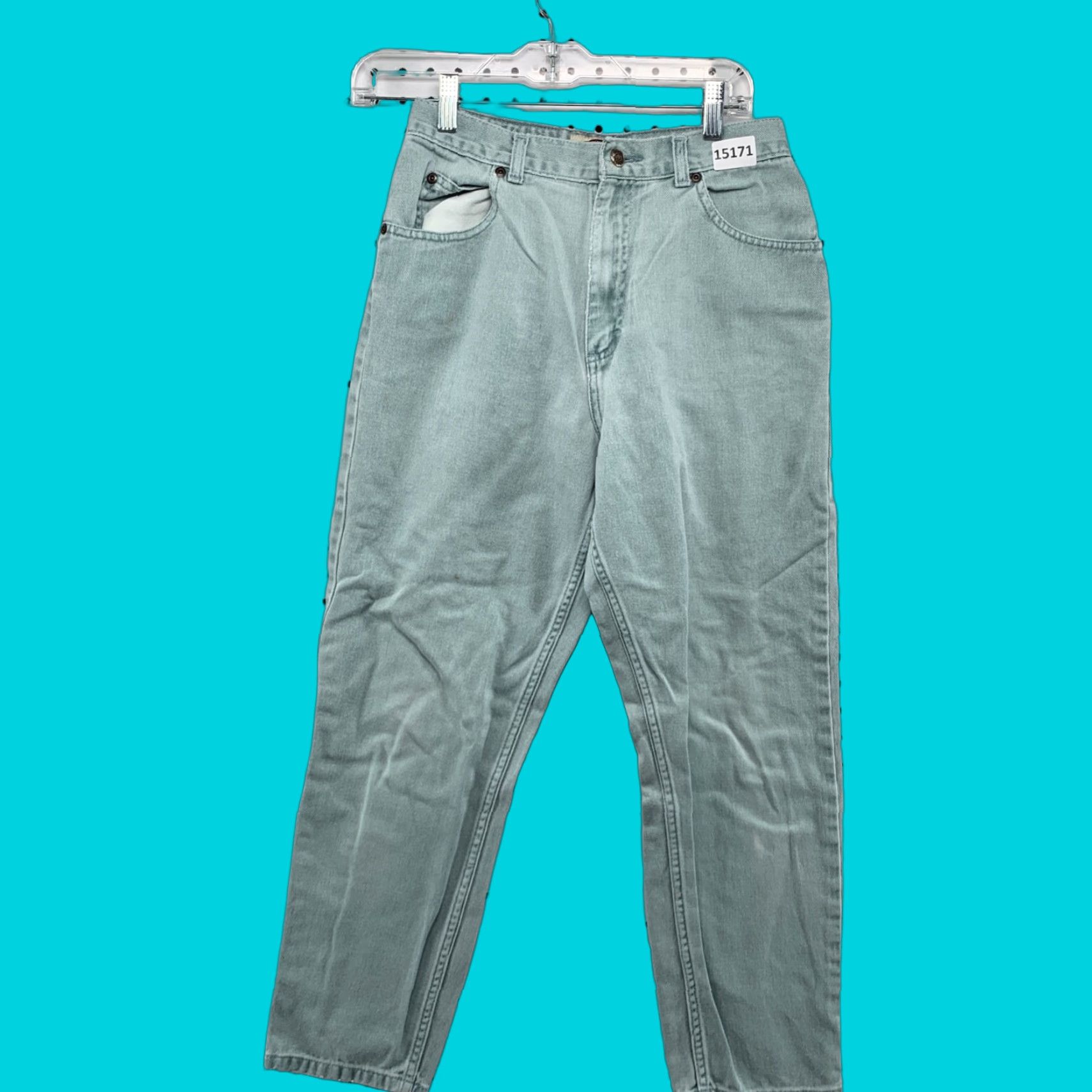 Vintage Vintage Sonoma Jeans 10P Petite Mom High Rise Straight Blue Denim 26X25 Womens Jeans Size 32" / US 10 / IT 46 - 1 Thumbnail