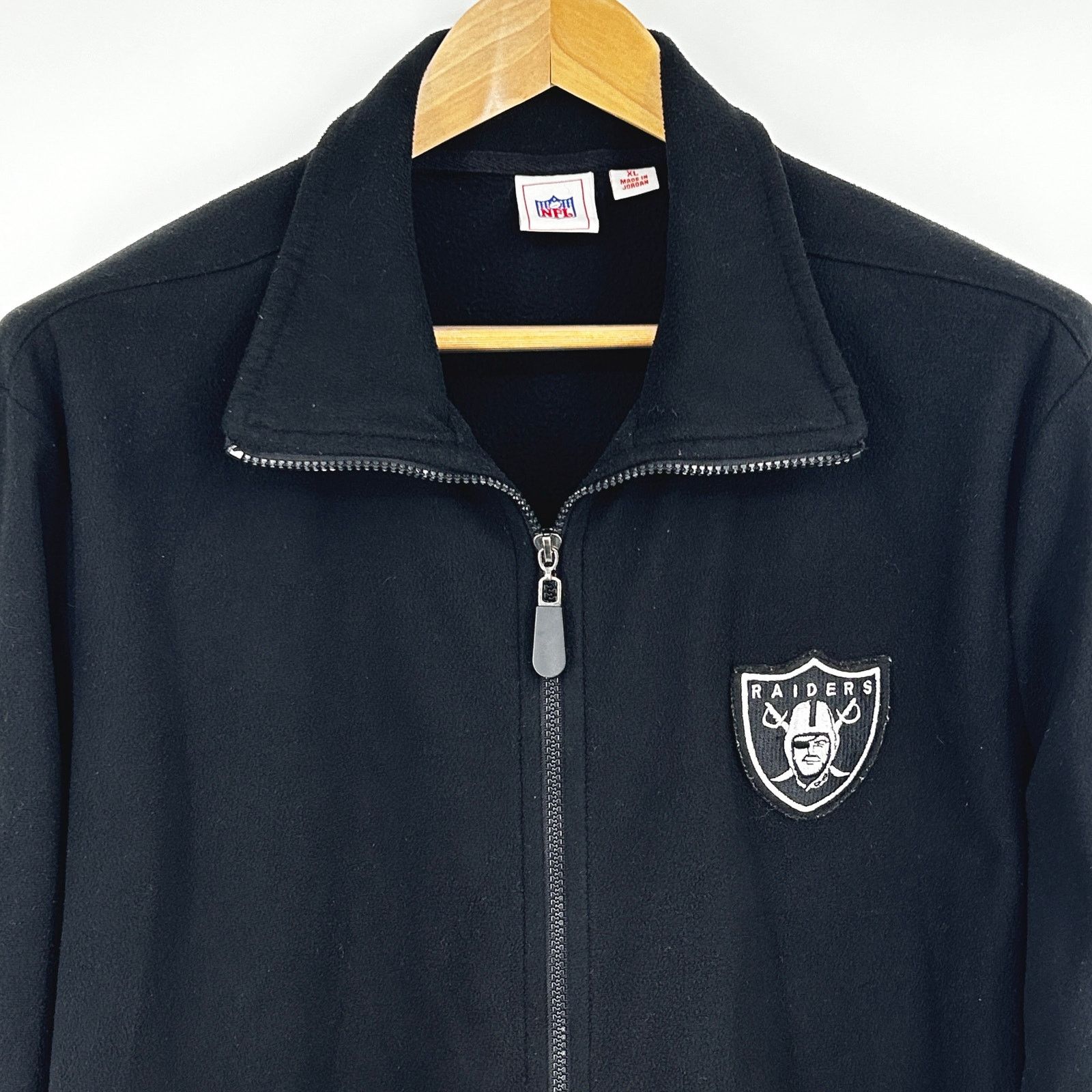 NFL Vtg NFL Raiders Sports Illustrated Collab Jacket Black XL Size US XL / EU 56 / 4 - 2 Thumbnail