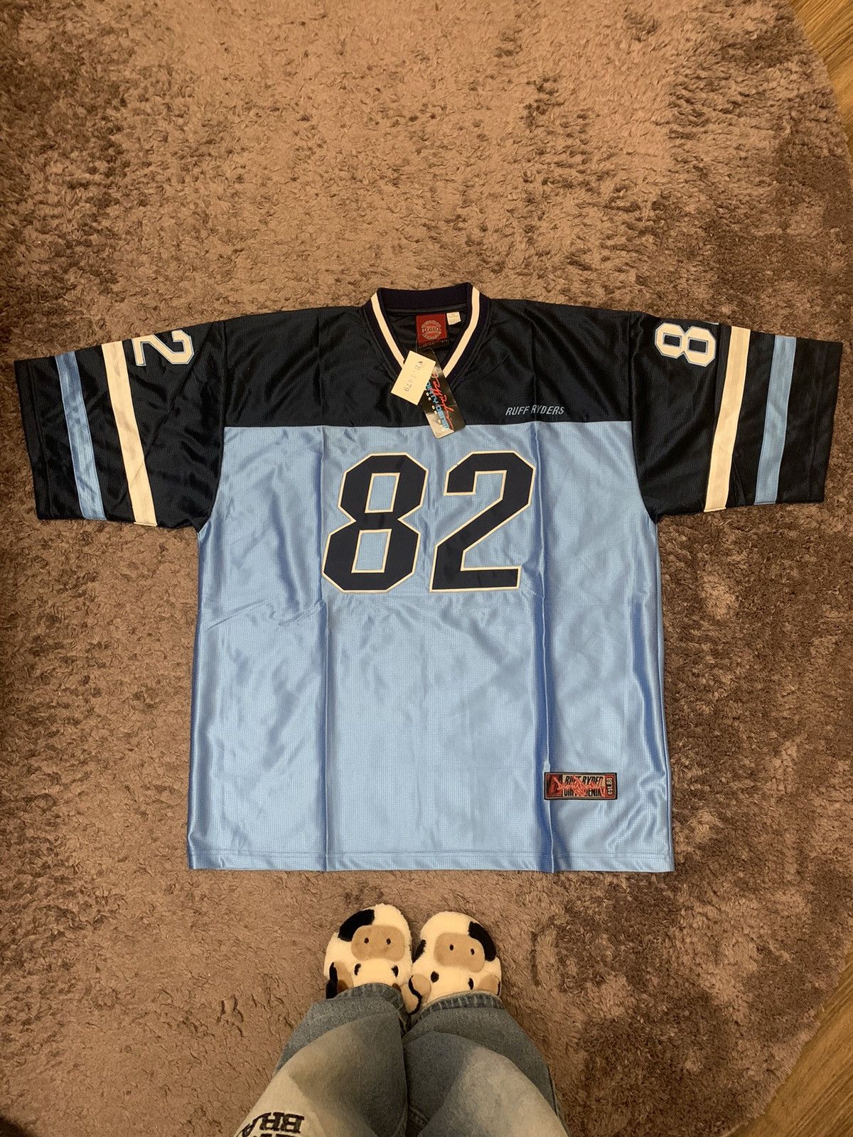 image of Clan Vintage Jersey in Blue, Men's (Size XL)