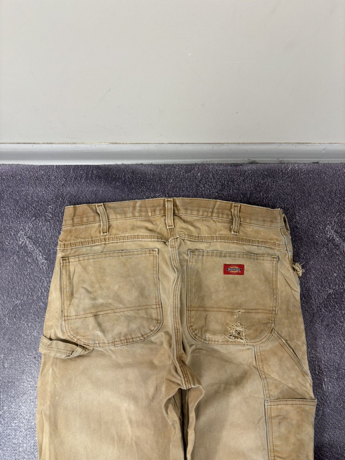 Dickies Vintage Dickies USA Workwear Faded Baggy Carpenter Pants Size US 34 / EU 50 - 7 Thumbnail