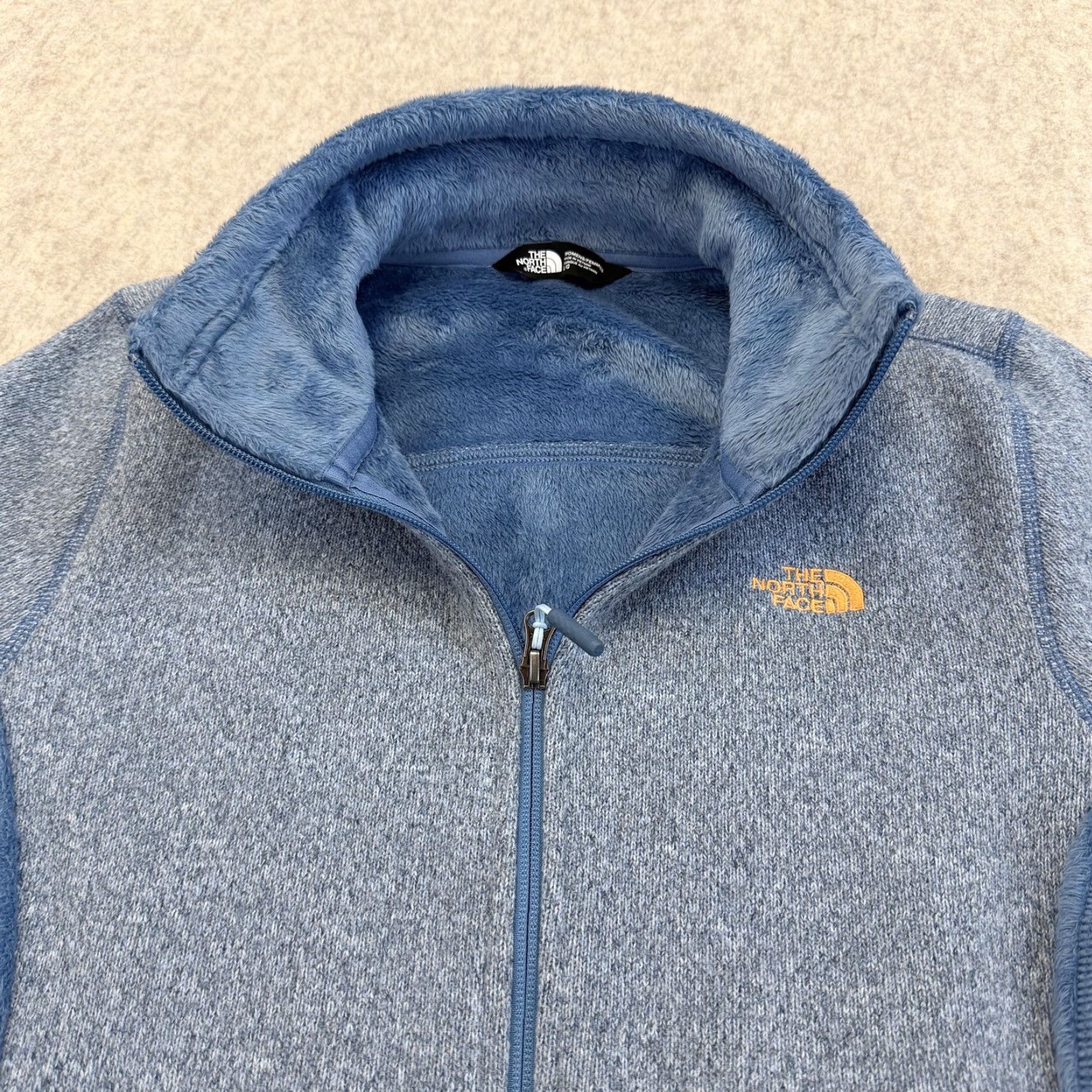 The North Face The North Face Jacket Womens Large Blue Fleece Full Zip Lined Polyester Pockets Casual Travel Size L / US 10 / IT 46 - 5 Thumbnail