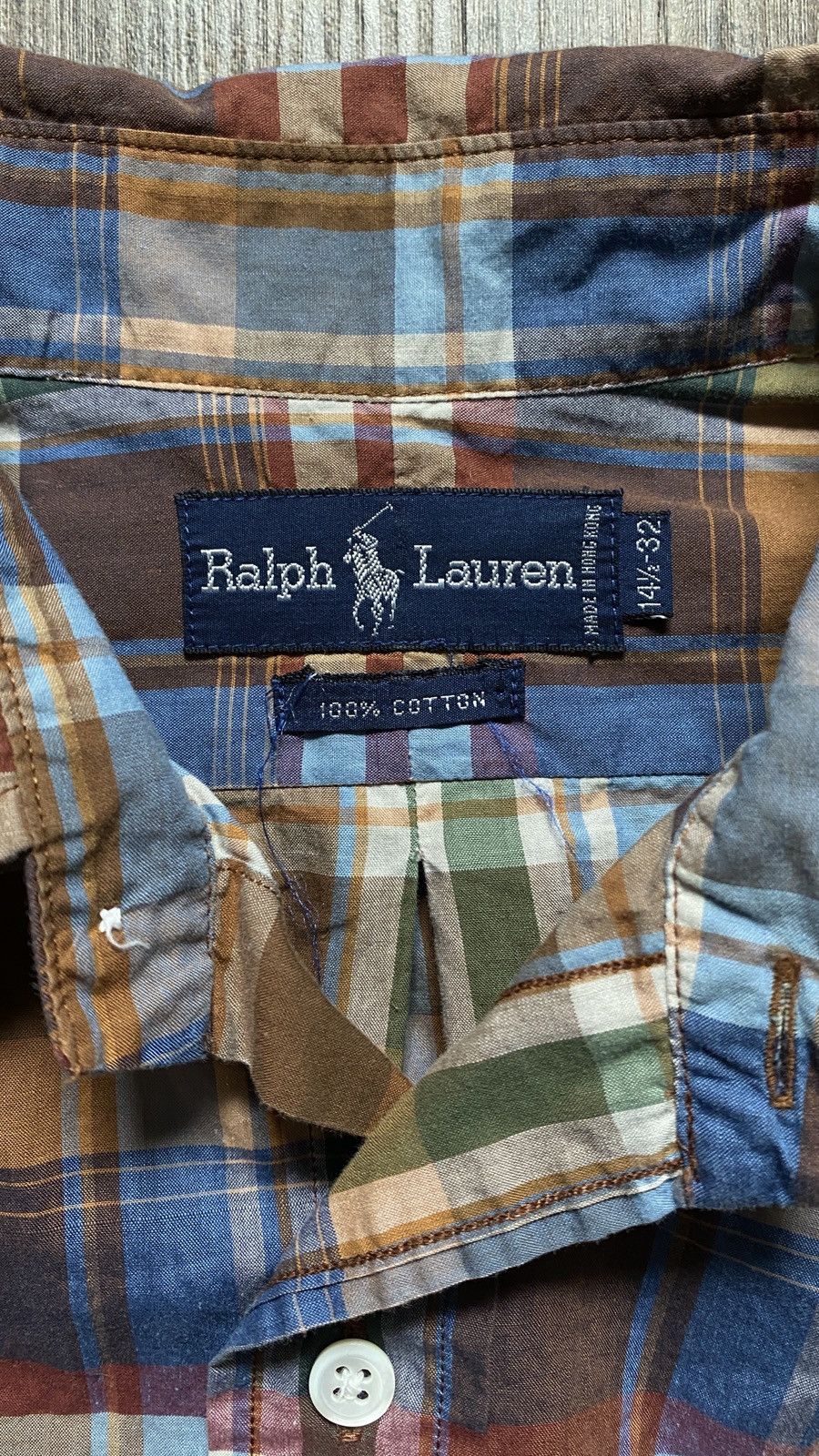 Polo Ralph Lauren Vintage Polo button up Size US M / EU 48-50 / 2 - 2 Thumbnail