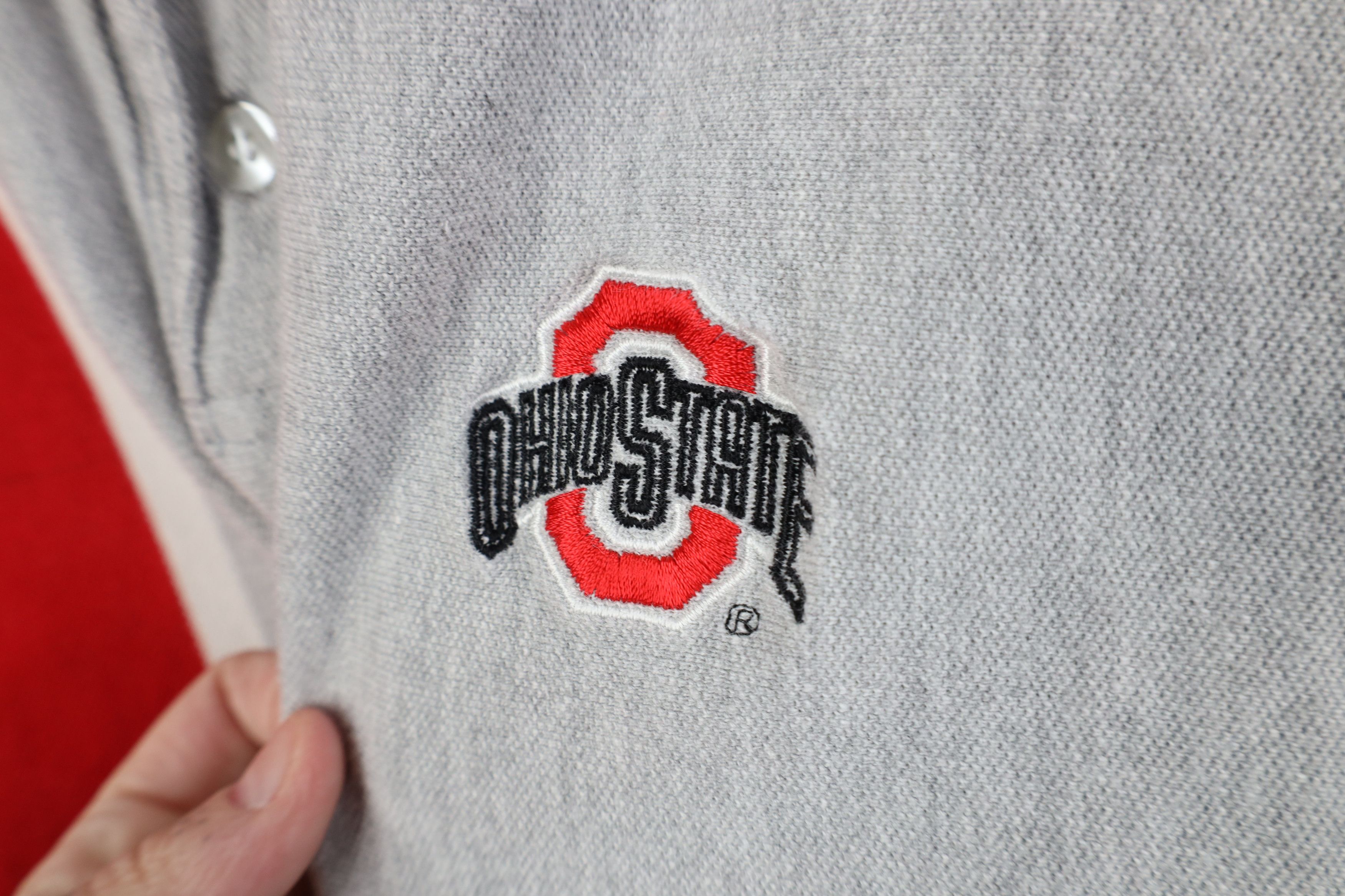 Vintage Vintage 90s Ohio State University Golf Polo Shirt Cotton Size US XL / EU 56 / 4 - 6 Thumbnail
