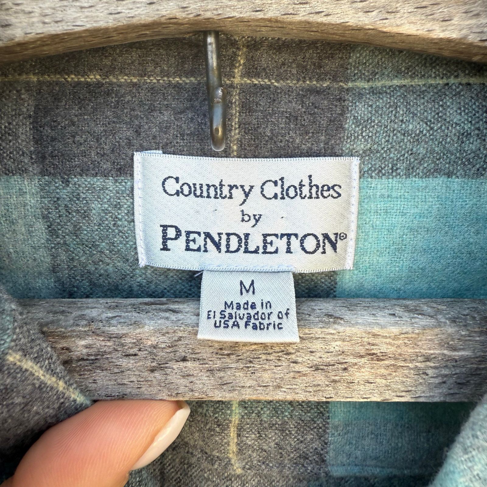 Pendleton Pendleton ‘49er Heritage Wool Blazer Jacket Blue Plaid M Size M / US 6-8 / IT 42-44 - 6 Thumbnail