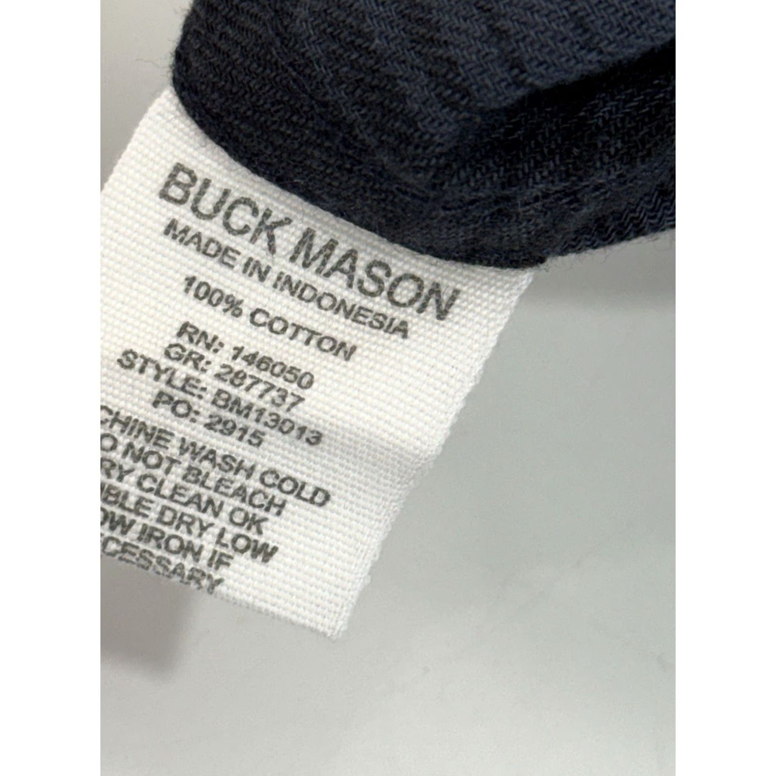 Buck Mason Buck Mason Plaid Lightweight Flannel XL Shirt Mens Button-Up Long Sleeve Blue Size US XL / EU 56 / 4 - 5 Thumbnail