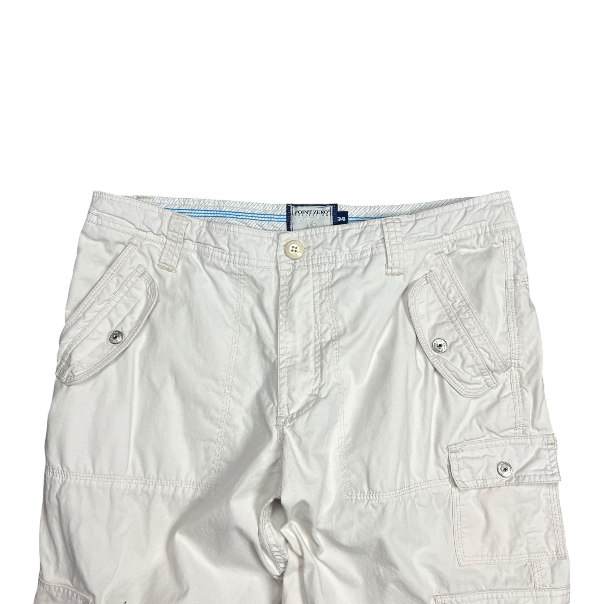 Point Zero Vintage Y2K Point Zero Utility Cargo Capris - 34” Size US 34 / EU 50 - 3 Thumbnail
