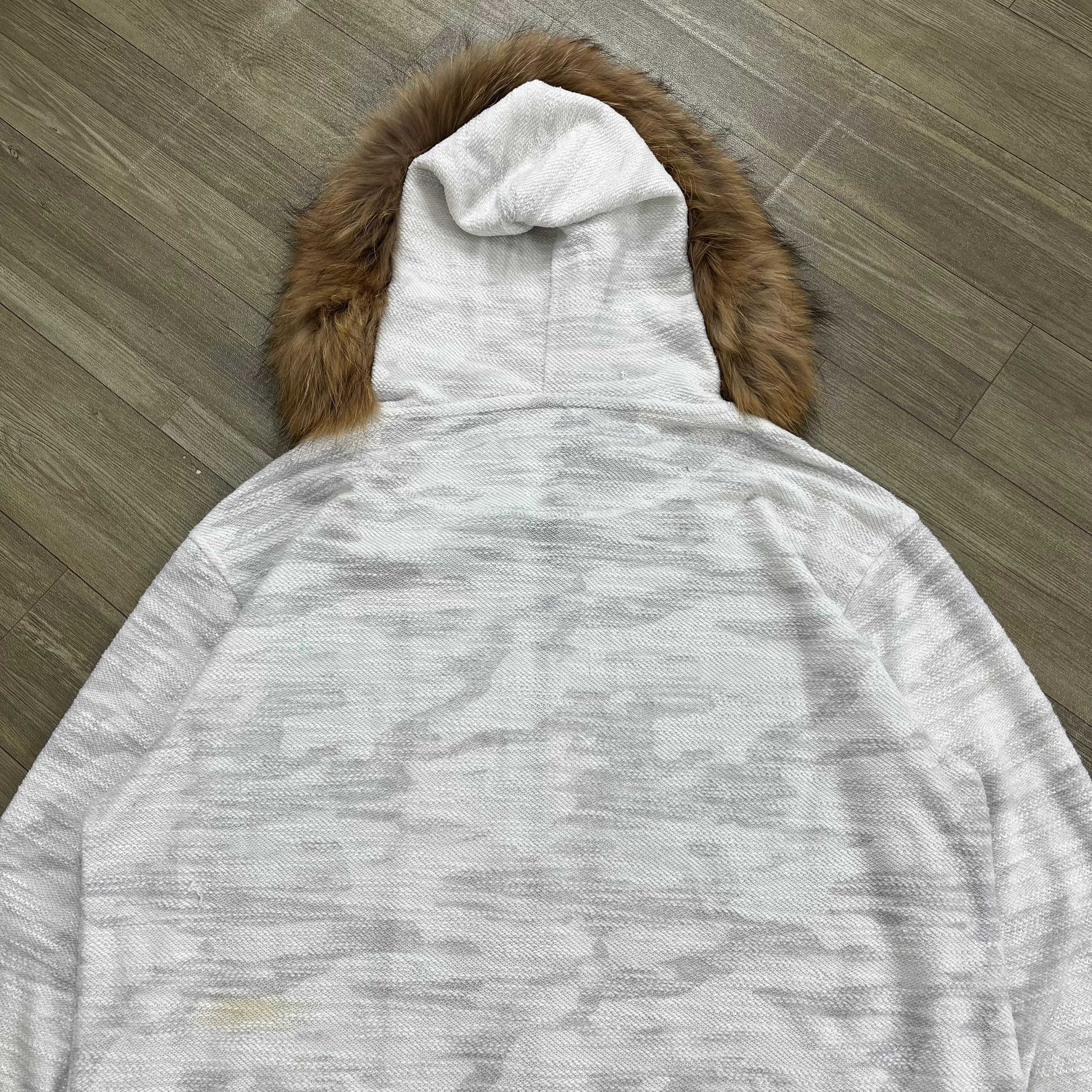 Japanese Brand 2000s In Theattic Homme Fur Zip Hoodie Camo Slayer Lgb Style Size US L / EU 52-54 / 3 - 12 Thumbnail