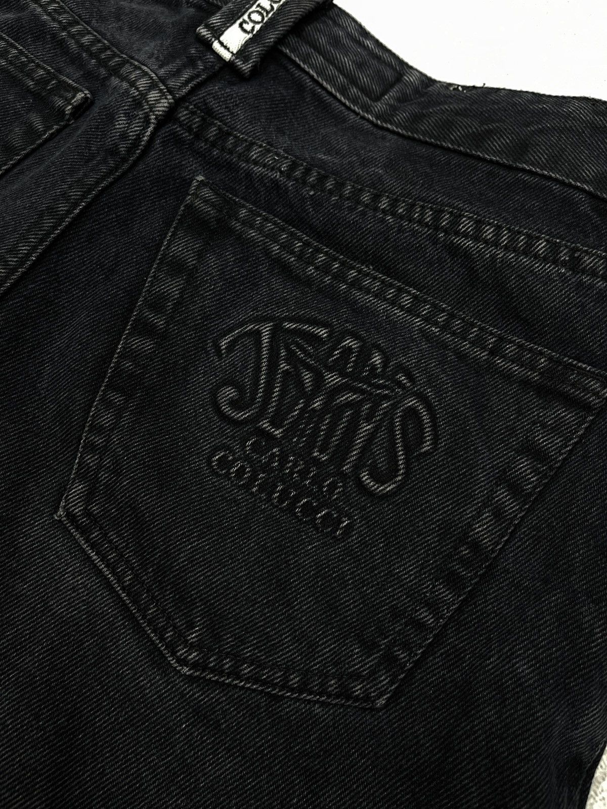 Carlo Colucci Vintage Carlo Colucci Denim Jeans Black Italy Size US 34 / EU 50 - 4 Thumbnail