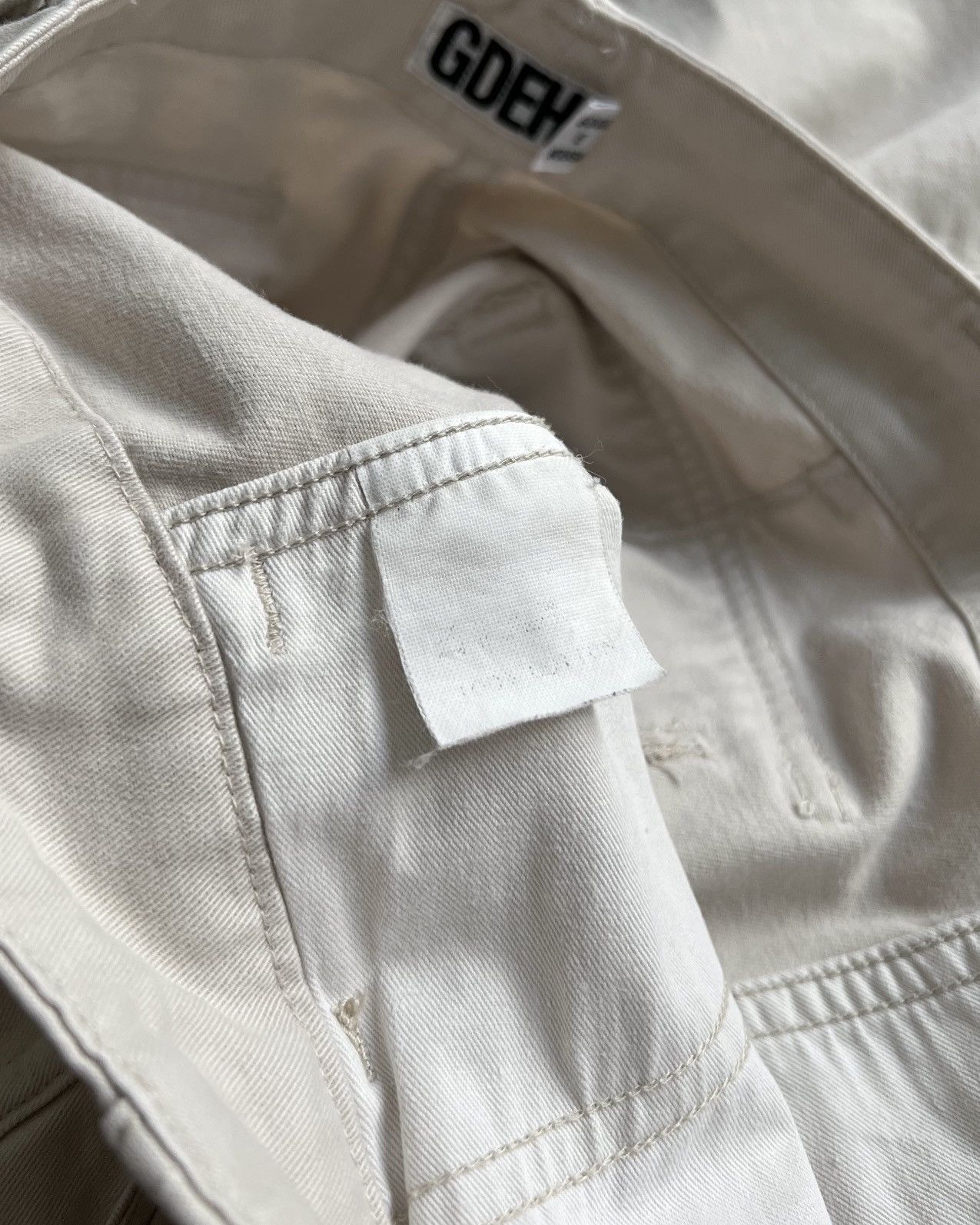 GOODENOUGH × Hiroshi Fujiwara VINTAGE GOODENOUGH CARGO PANTS Size US 31 - 12 Thumbnail