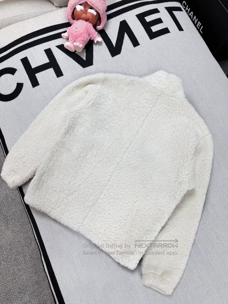 Fendi Fendi Fur-lined hoodie in beige with pink accents, featuri Size XS / US 0-2 / IT 36-38 - 2 Thumbnail