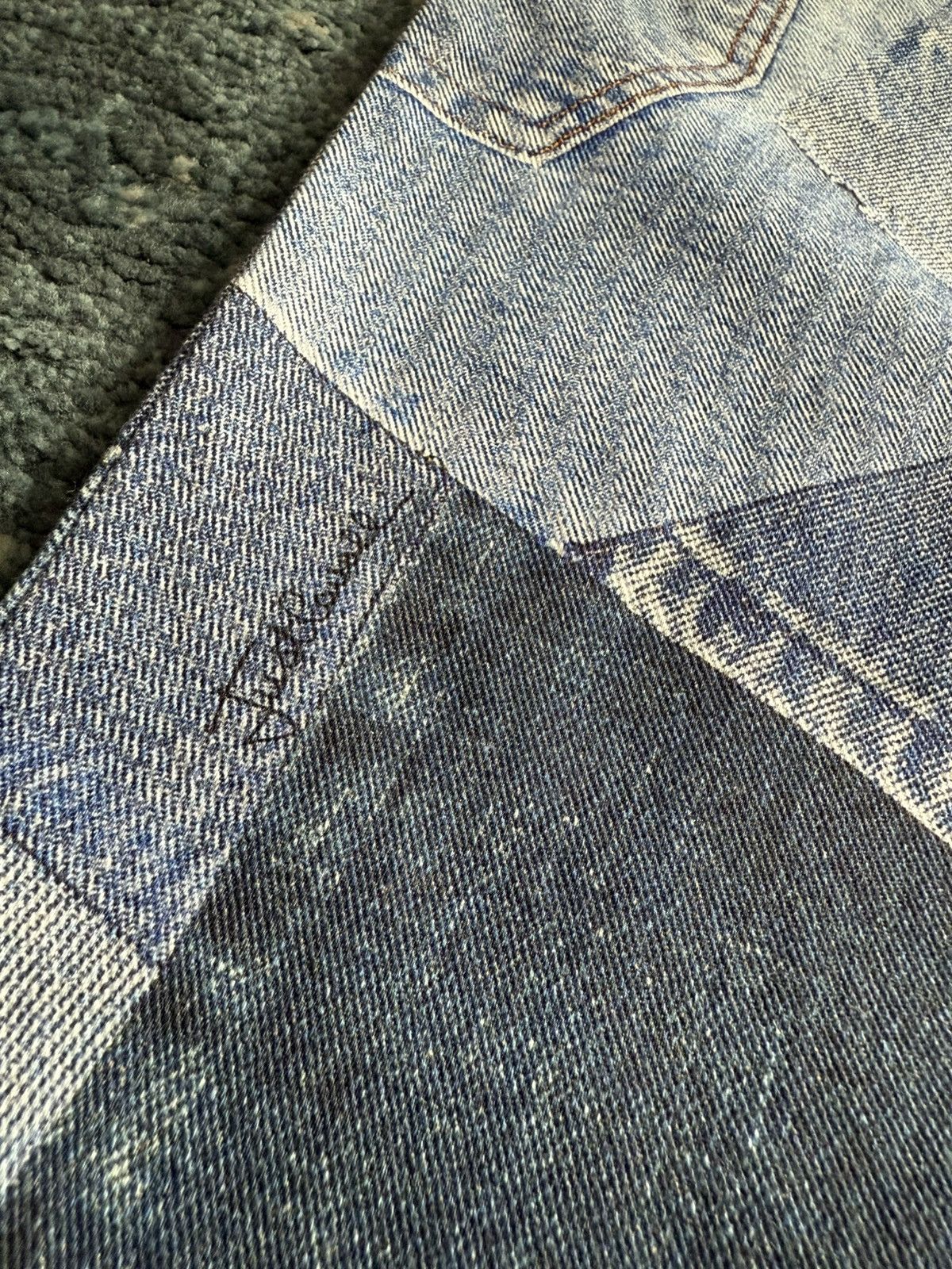 Just Cavalli Just Cavalli Vintage Y2K Patchwork Jeans Size 28" / US 6 / IT 42 - 7 Thumbnail