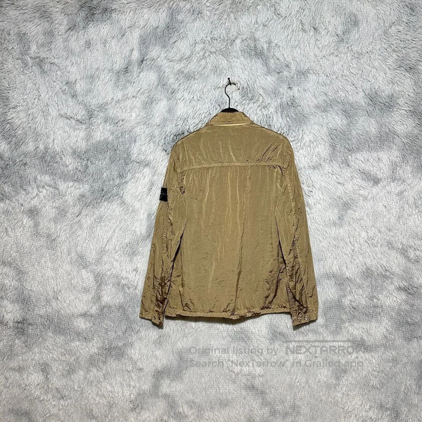 Stone Island stone island metallic nylon jacket gold color. Size US M / EU 48-50 / 2 - 2 Thumbnail