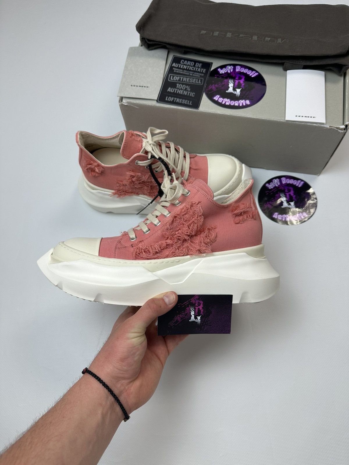 Rick Owens Drkshdw RICK OWENS DRKSHDW PINK size 40,5 fit 40,5/41/41,5 Size US 6.5 / EU 39-40 - 1 Thumbnail