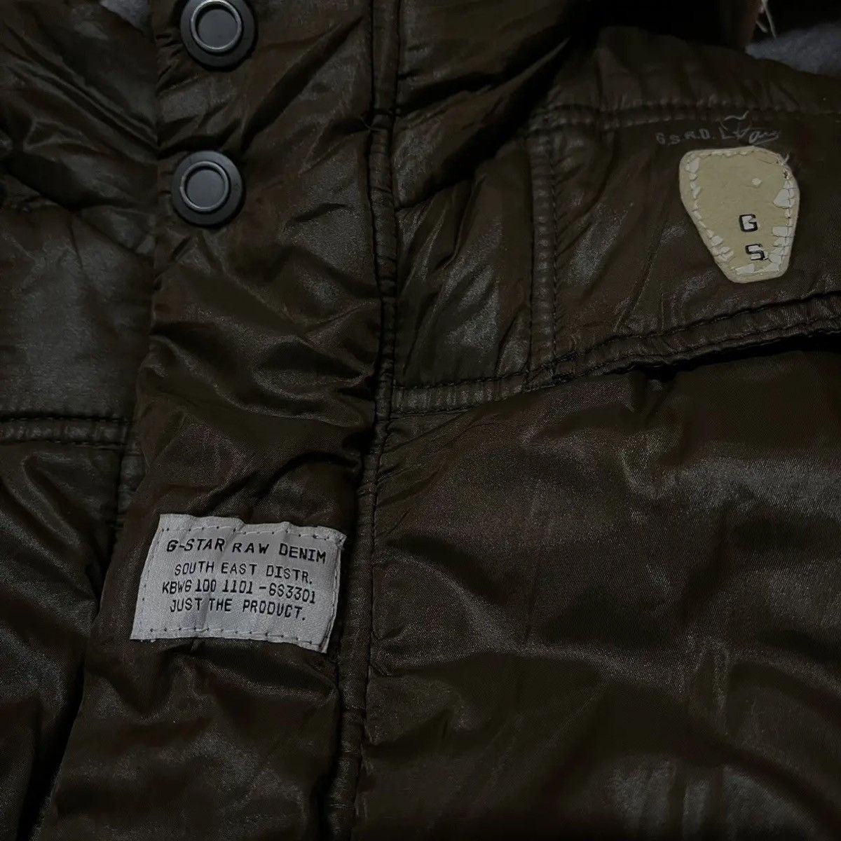 G-Star Gstar Raw vest puffer with hoodie Size US M / EU 48-50 / 2 - 6 Thumbnail
