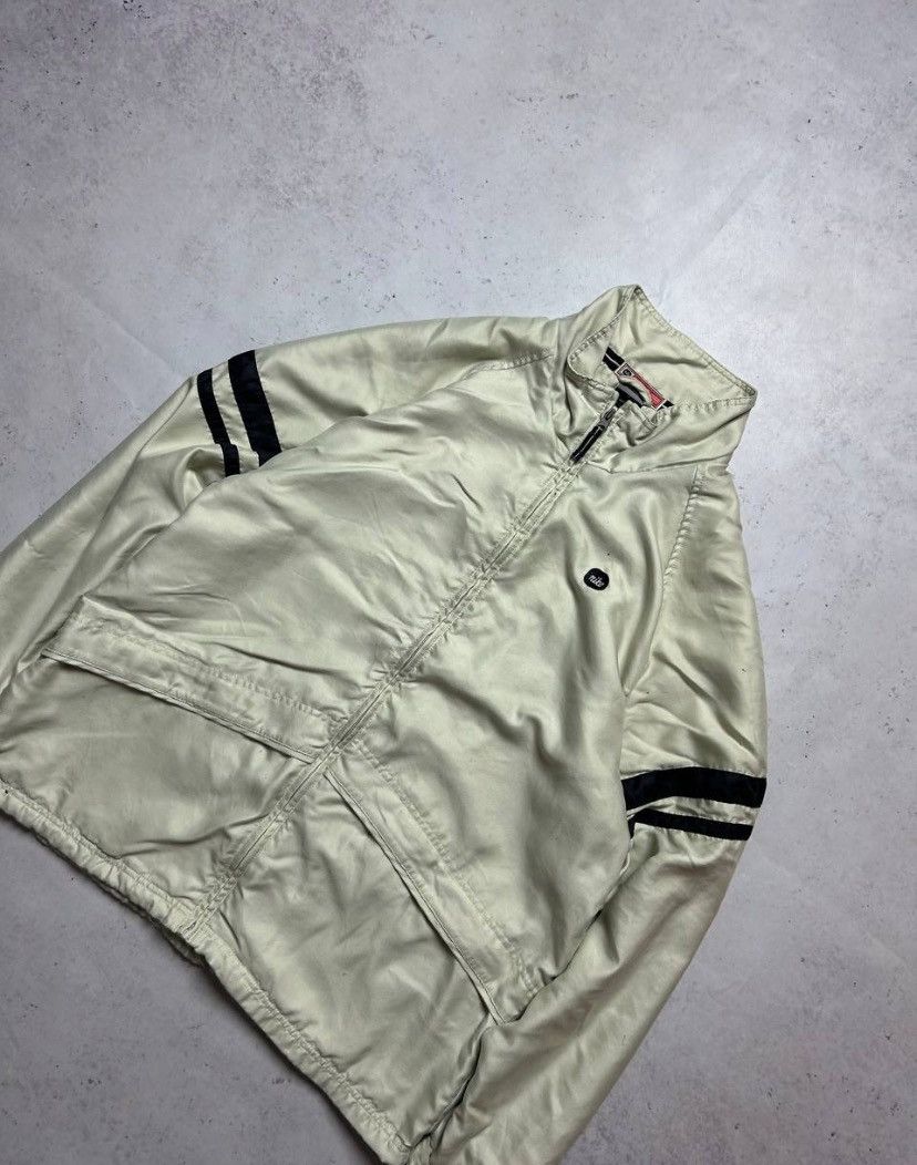 Nike × Vintage Vintage Nike Swoosh Olympic Zip-up Jacket Y2K M Size US M / EU 48-50 / 2 - 2 Thumbnail