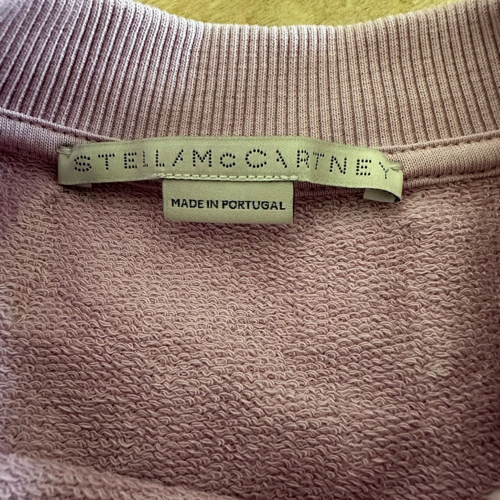 Stella McCartney Stella McCartney Purple Logo Sweatshirt - Medium $725 Size M / US 6-8 / IT 42-44 - 11 Thumbnail