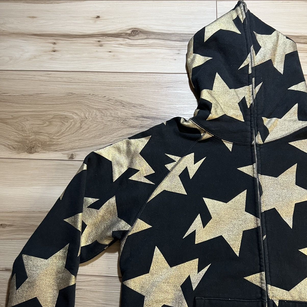 Bape BAPE Classics Sta Star Full Zip Hoodie Black Gold VTG NIGO Size US M / EU 48-50 / 2 - 3 Thumbnail