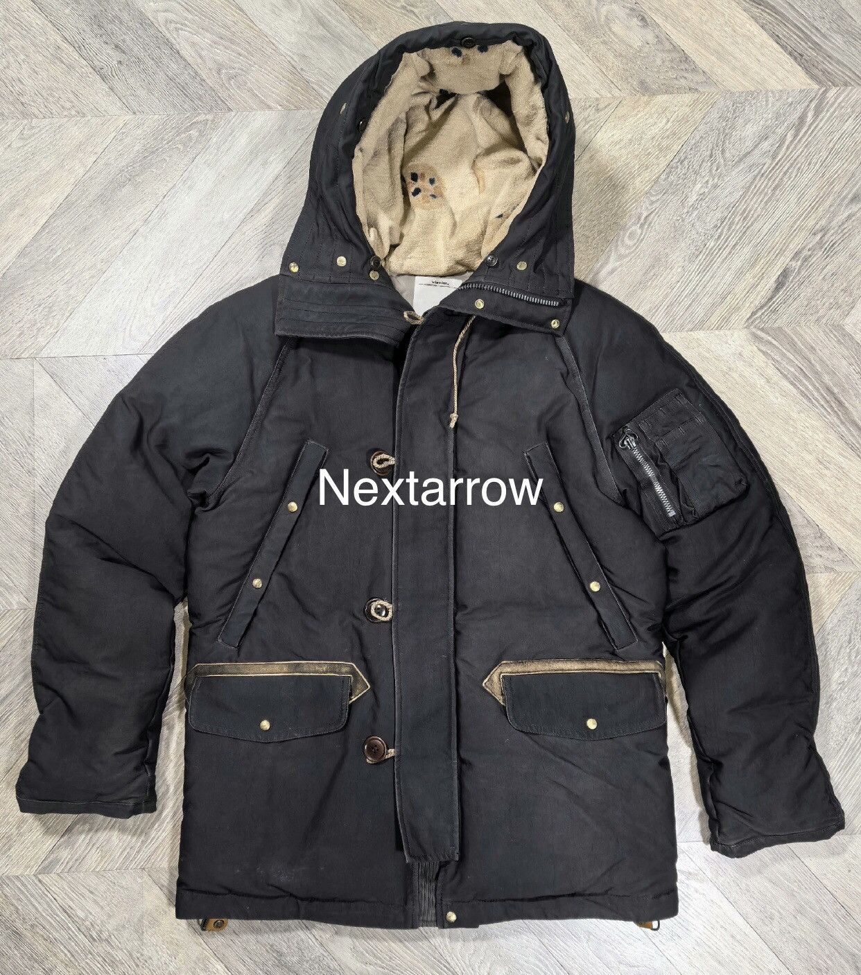 visvim 17AW COMMODORE COAT BLACK 1