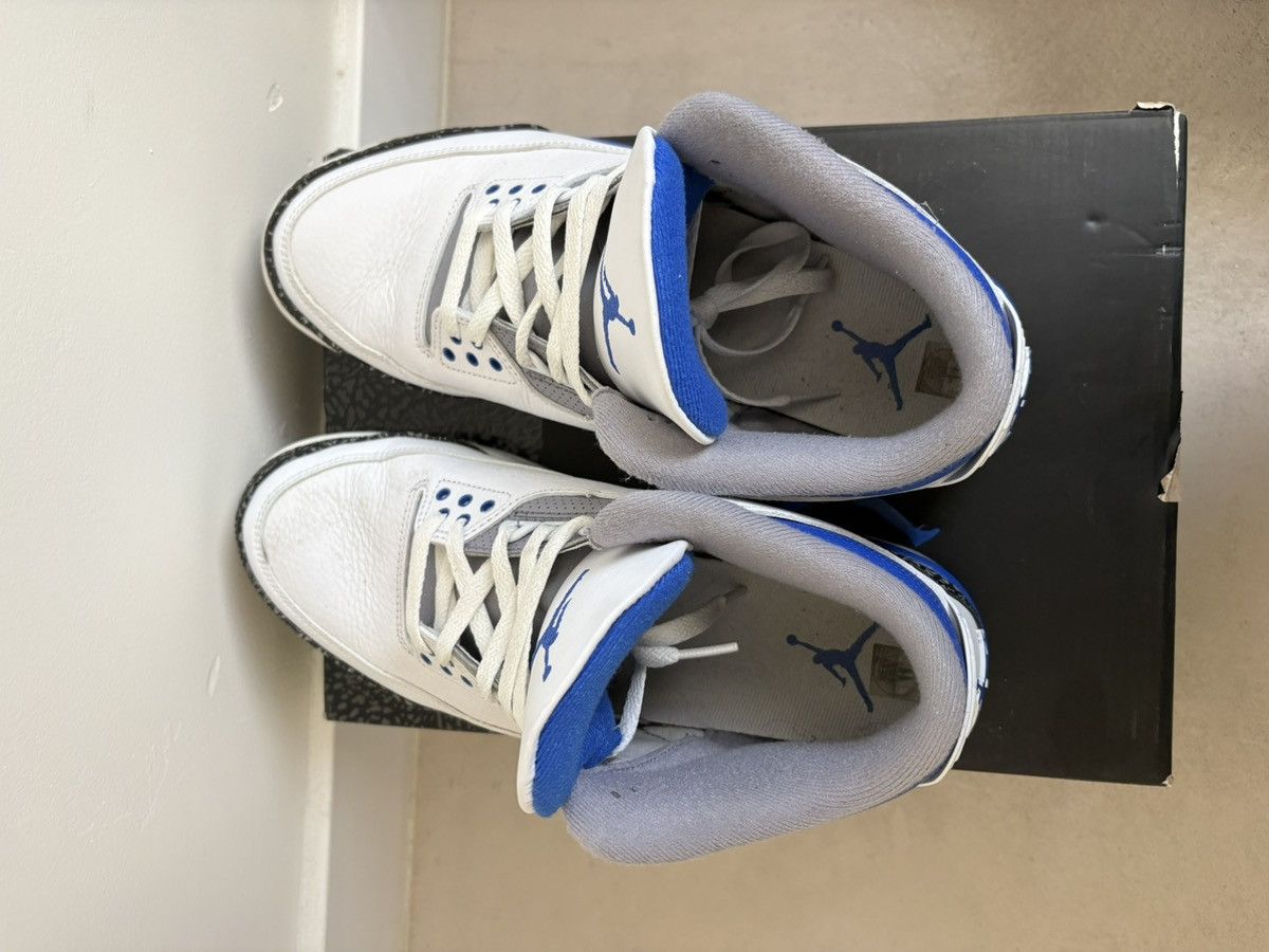 Nike Nike Jordan 3 Retro Racer Blue Size US 11 / EU 44 - 5 Thumbnail