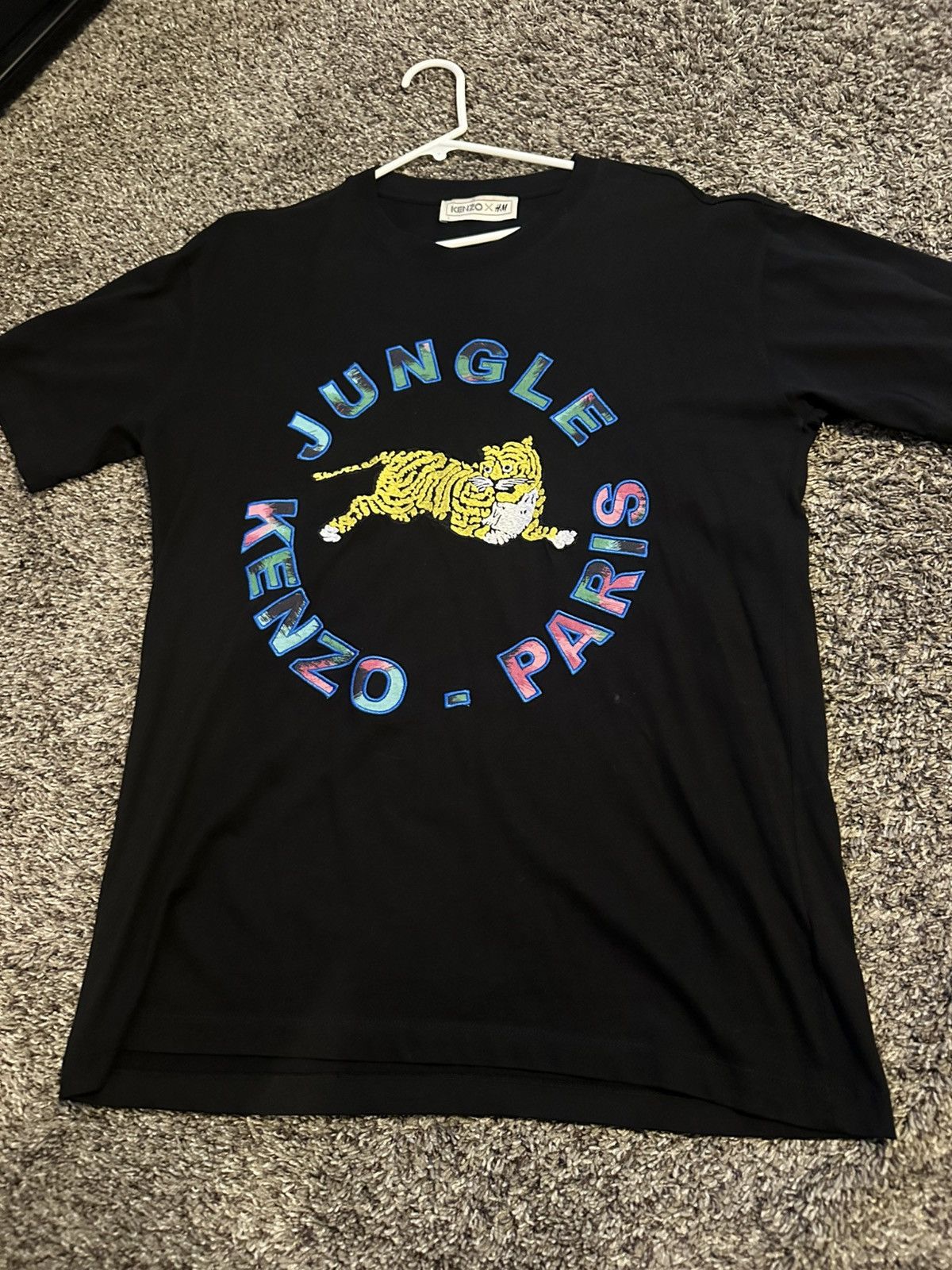 Kenzo Kenzo x H&M collab tiger t-shirt medium Size US M / EU 48-50 / 2 - 1 Thumbnail