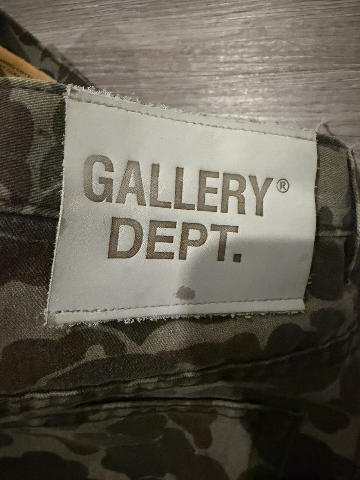 Gallery Dept. Gallery Dept. Road Camo 5001 Jeans Size 34 Pre Owned Size US 34 / EU 50 - 10 Thumbnail