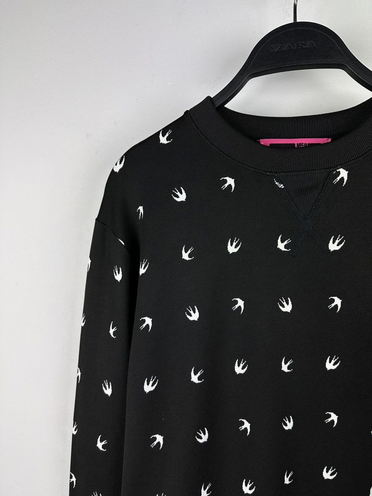 Alexander McQueen × MCQ × McQ Alexander McQueen McQ Alexander McQueen Swallow Multilogo Sweatshirt Size US M / EU 48-50 / 2 - 2 Thumbnail