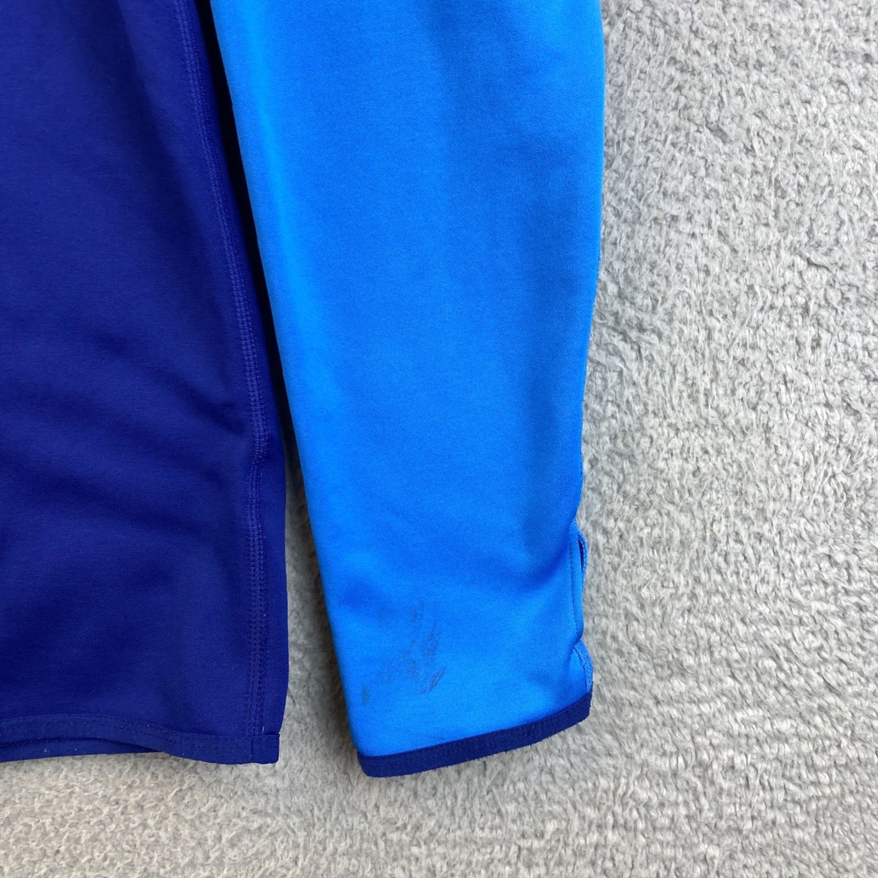 Nike Nike Hoodie Blue Logo Dri-Fit Pullover Long Sleeve Women L 46-34 Size L / US 10 / IT 46 - 3 Thumbnail