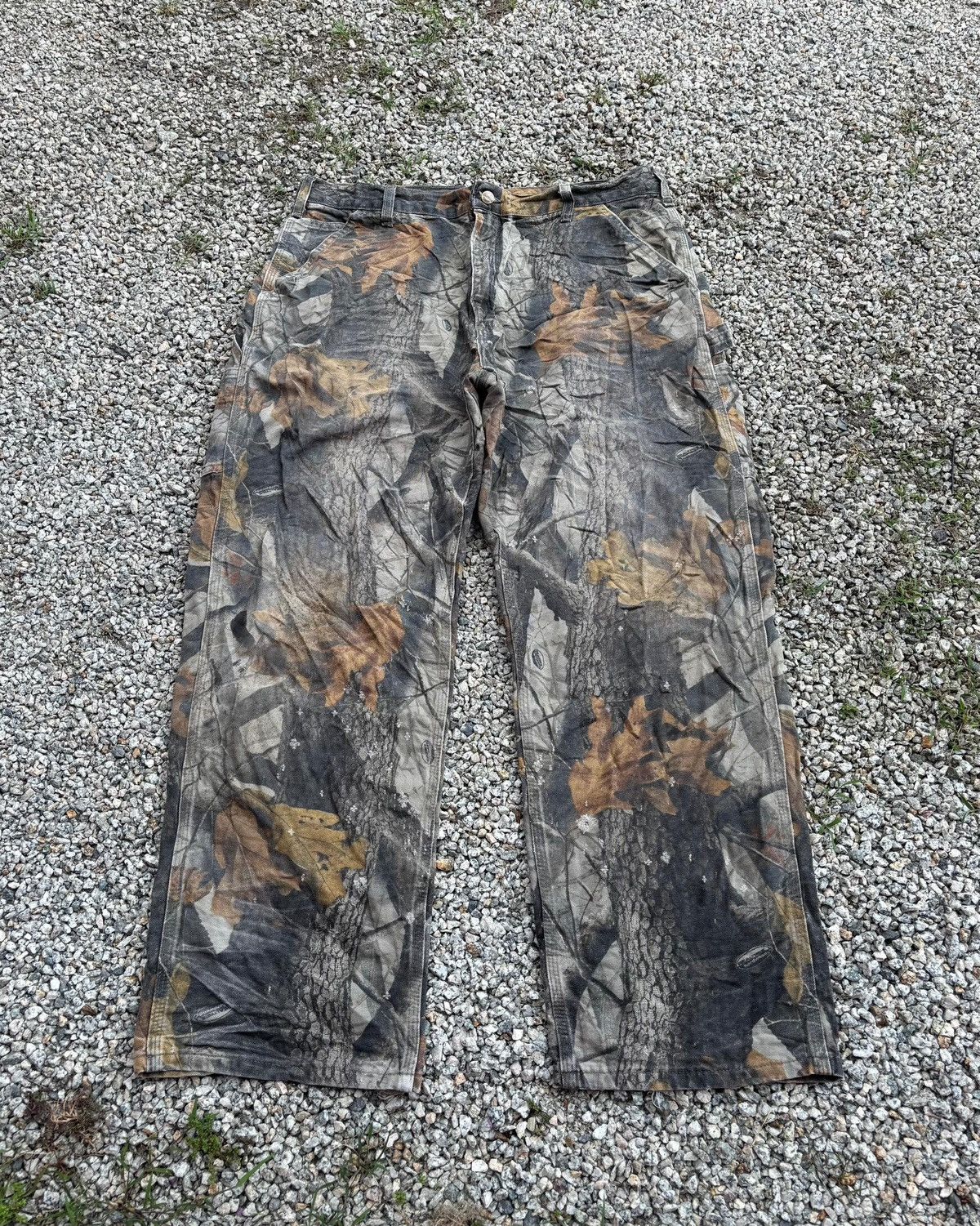 Carhartt 🔥Crazy Vintage Carhartt Realtree Carpenter Pants Jeans Size US 38 / EU 54 - 8 Thumbnail