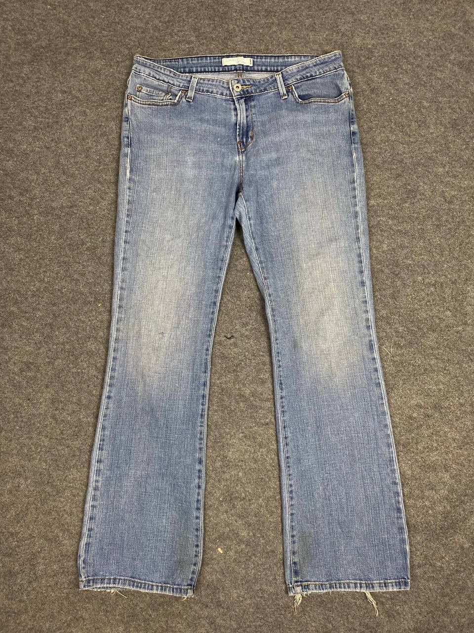 Levi's vintage levis 545 low bootcut stretch denim nice design Size 36" / US 14 / IT 50 - 6 Thumbnail