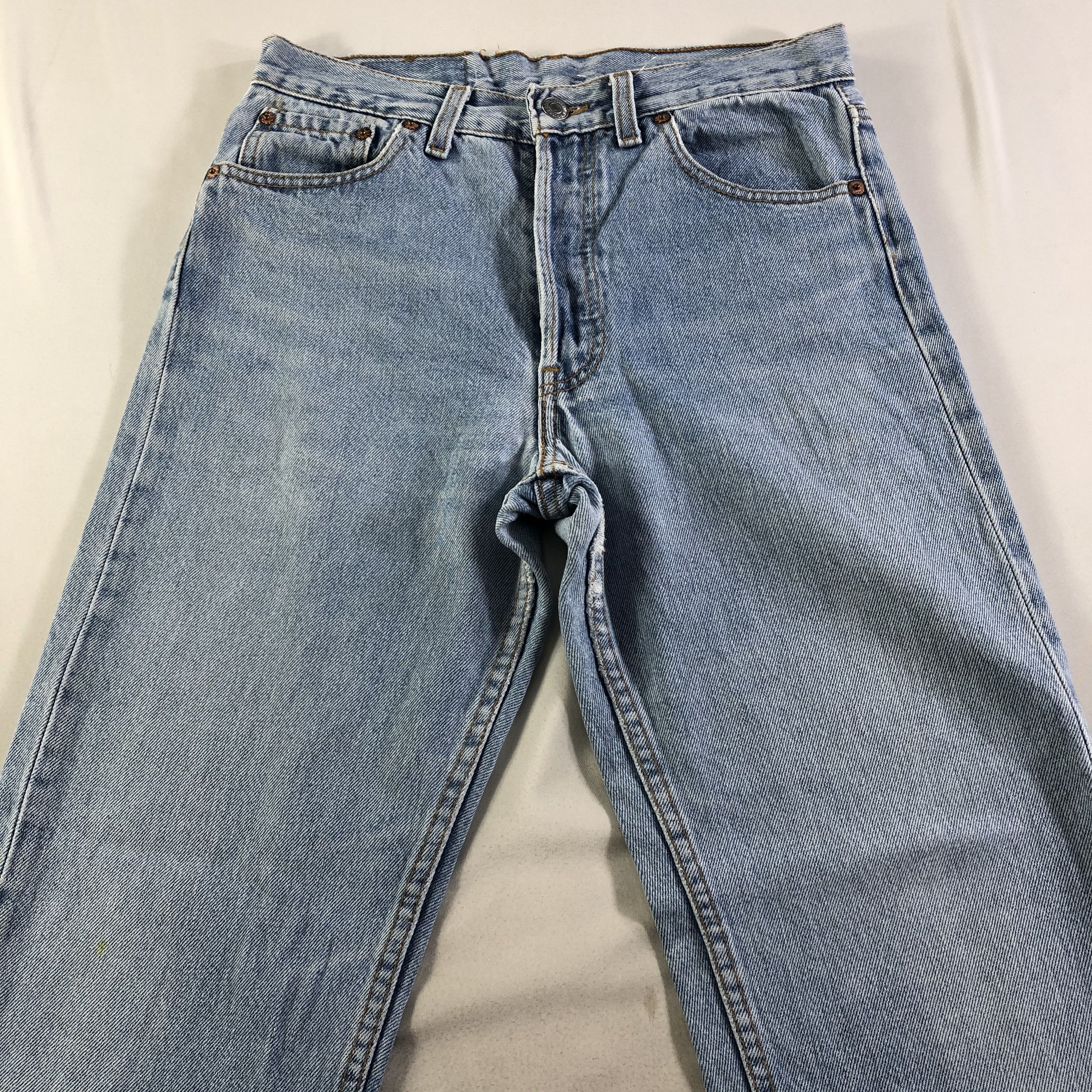 Levi's Vintage 90s Blue Wash Levis 501 Jeans-JM3724 Size US 29 - 3 Thumbnail