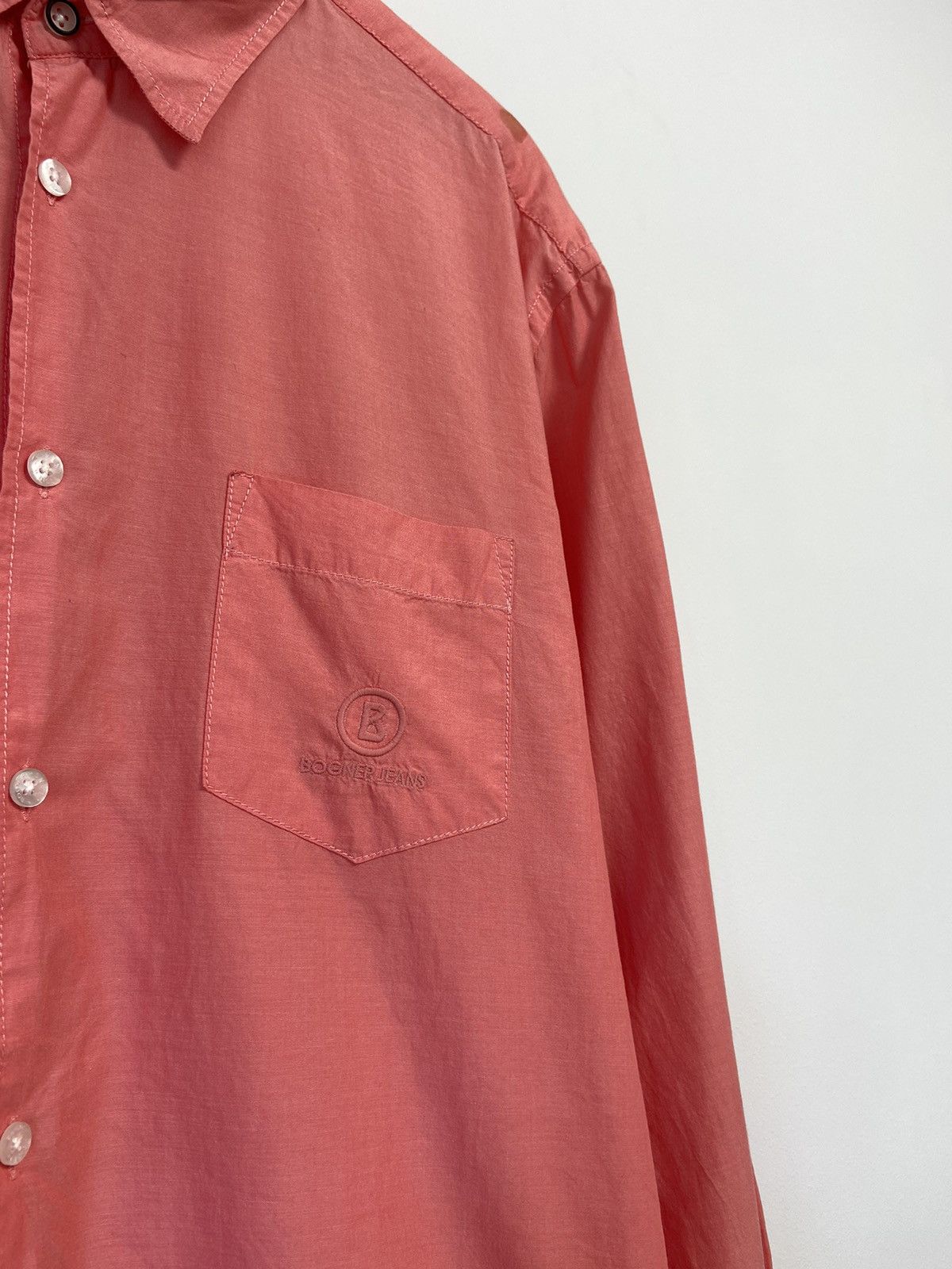 Bogner Bogner Button Up Shirt Luxury Size US XXL / EU 58 / 5 - 9 Thumbnail