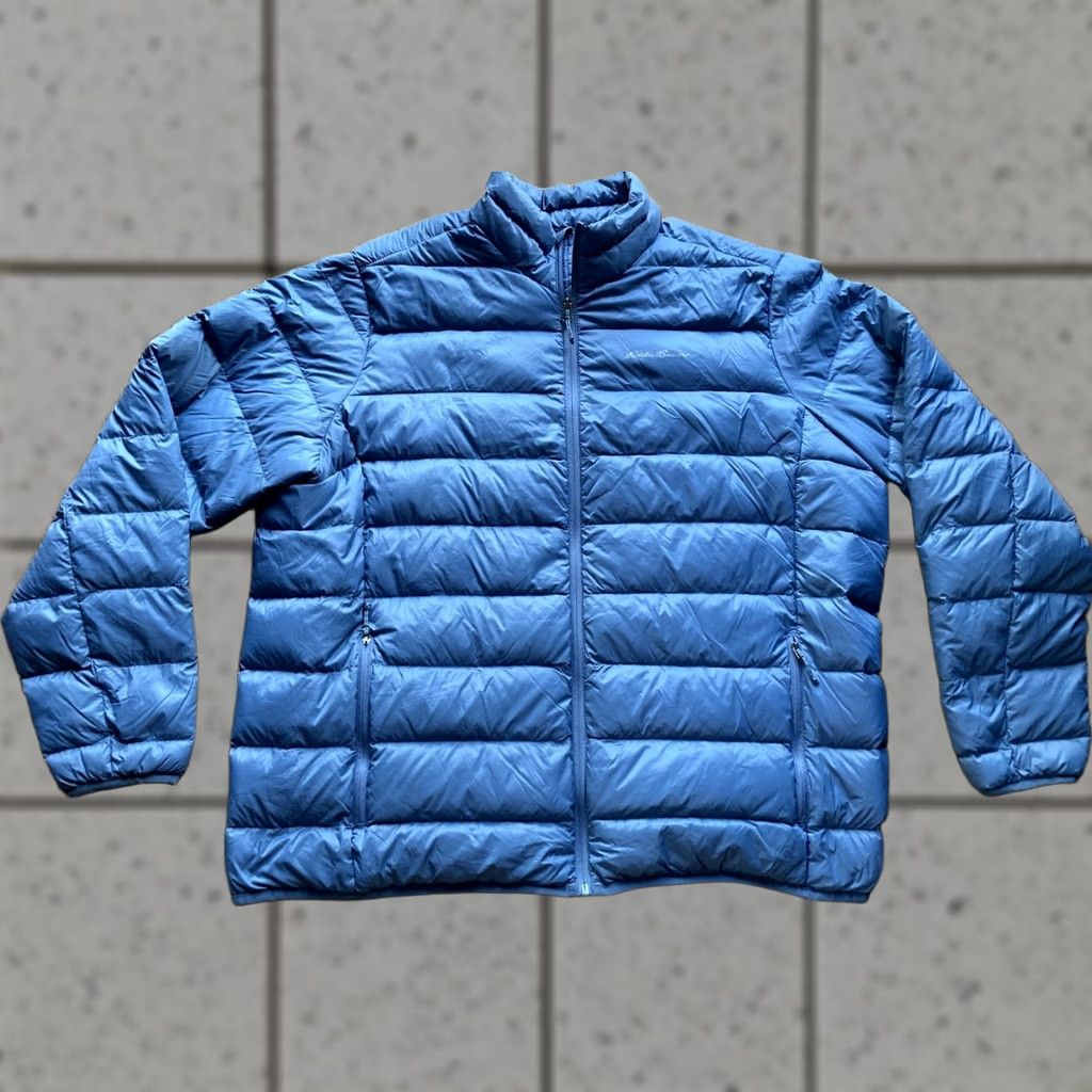 Eddie Bauer Eddie Bauer Puffer Jacket Mens 2XL Goose Down Blue Full Zip Up EB650 Packable Size US XXL / EU 58 / 5 - 1 Thumbnail
