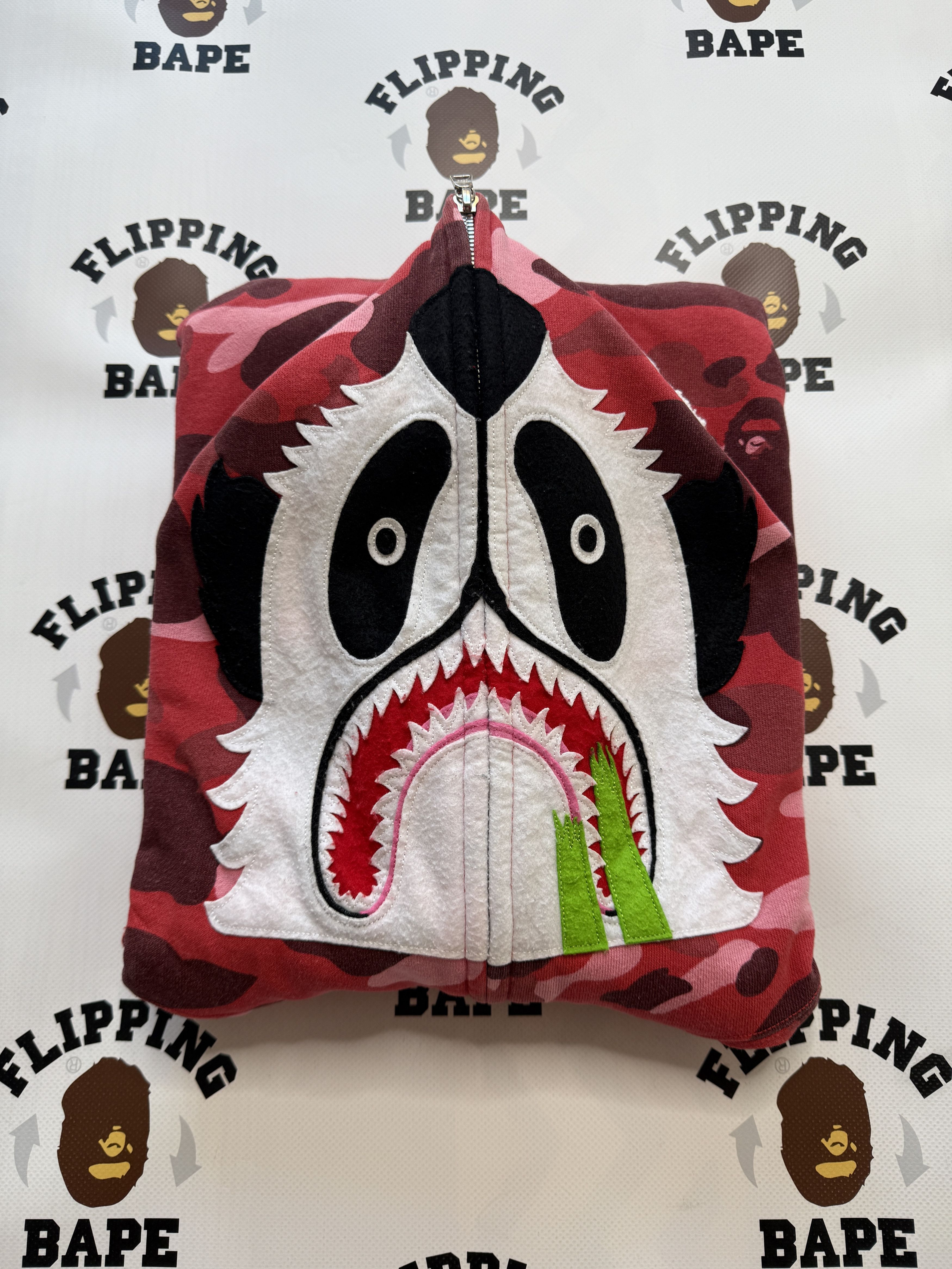 Bape BAPE NFS LIMITED PANDA FULL ZIP HOODIE Size US L / EU 52-54 / 3 - 20 Thumbnail