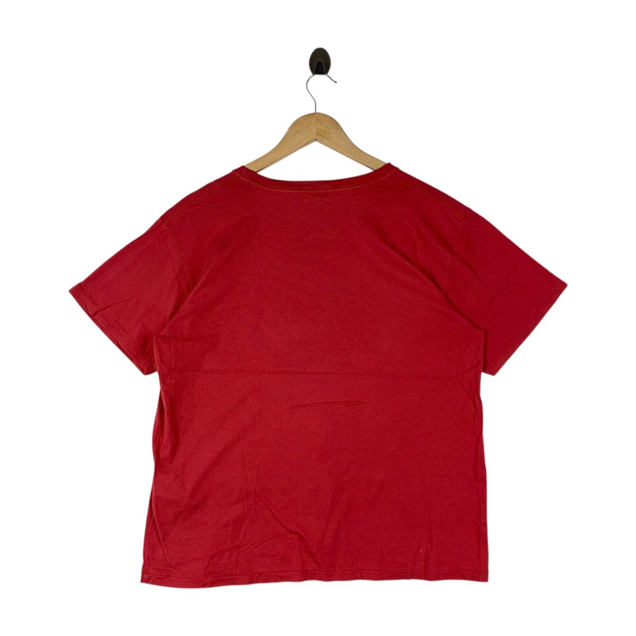 Polo Ralph Lauren Polo Ralph Lauren Red Polo Bear Tee Shirt Size US L / EU 52-54 / 3 - 4 Thumbnail