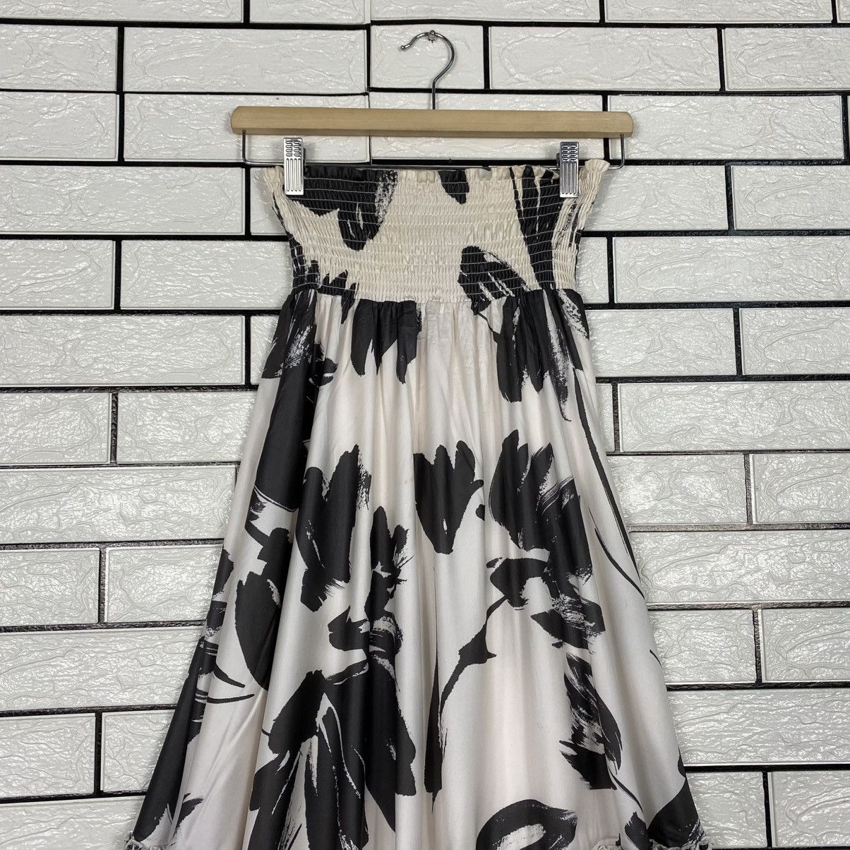 Japanese Brand Long Skirt Full Print Style Manda Japan Issey Miyake Size 26" / US 2 / IT 38 - 5 Thumbnail