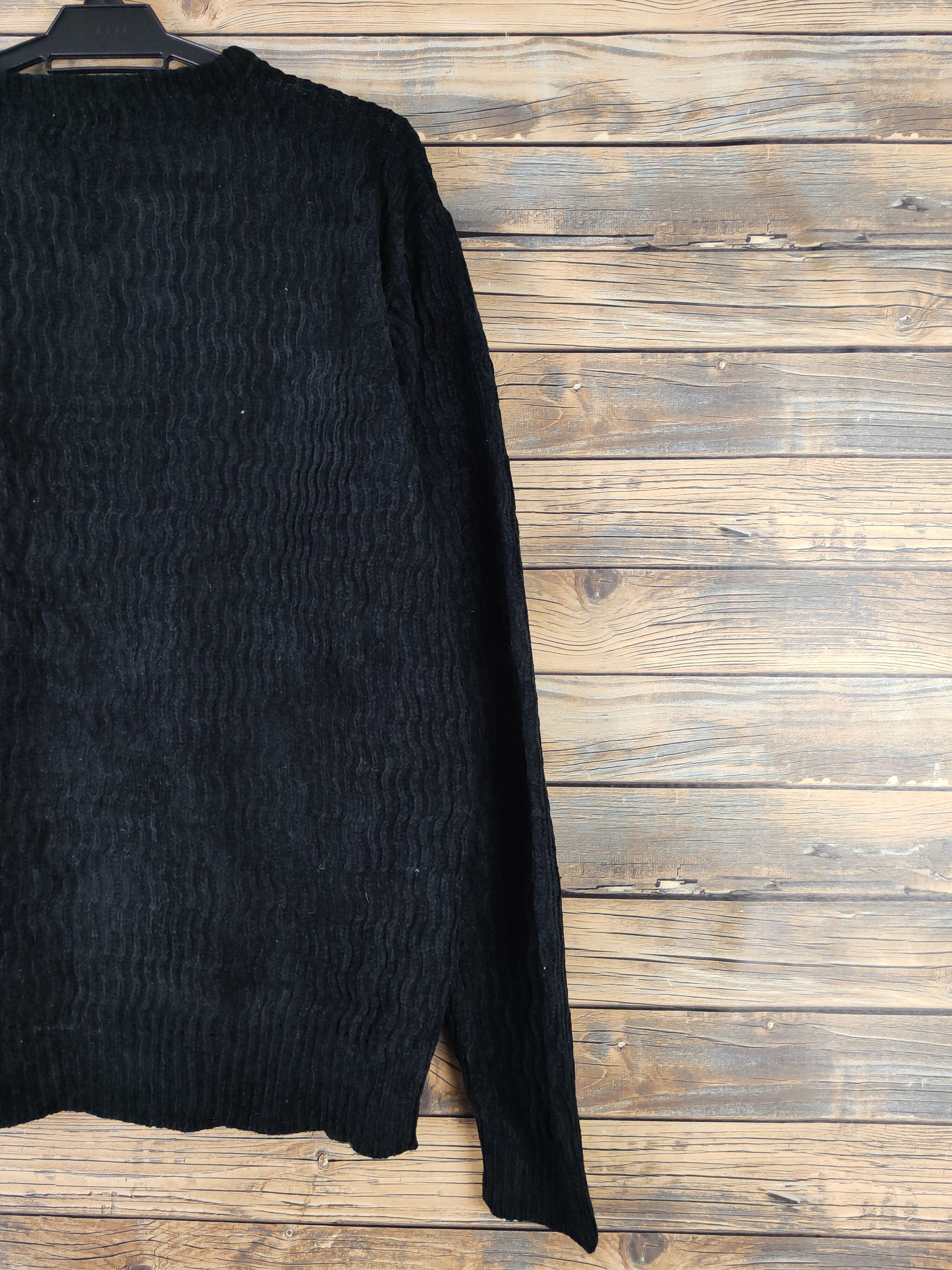 Vintage Commontage Black vintage Knitwear Sweatshirts #W2013 Size US L / EU 52-54 / 3 - 9 Thumbnail