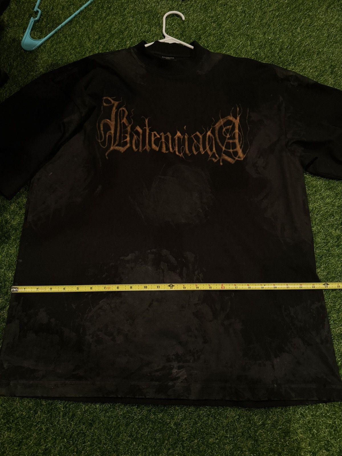 Balenciaga Balenciaga OVERSIZED Heavy Metal Tshirt Size US XXS / EU 40 - 5 Thumbnail