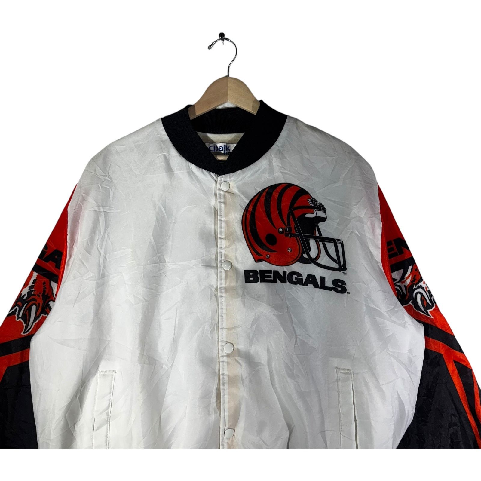 Chalk Line Vintage Chalk Line Cincinnati Bengals Fanimation NFL Jacket Size US XL / EU 56 / 4 - 2 Thumbnail