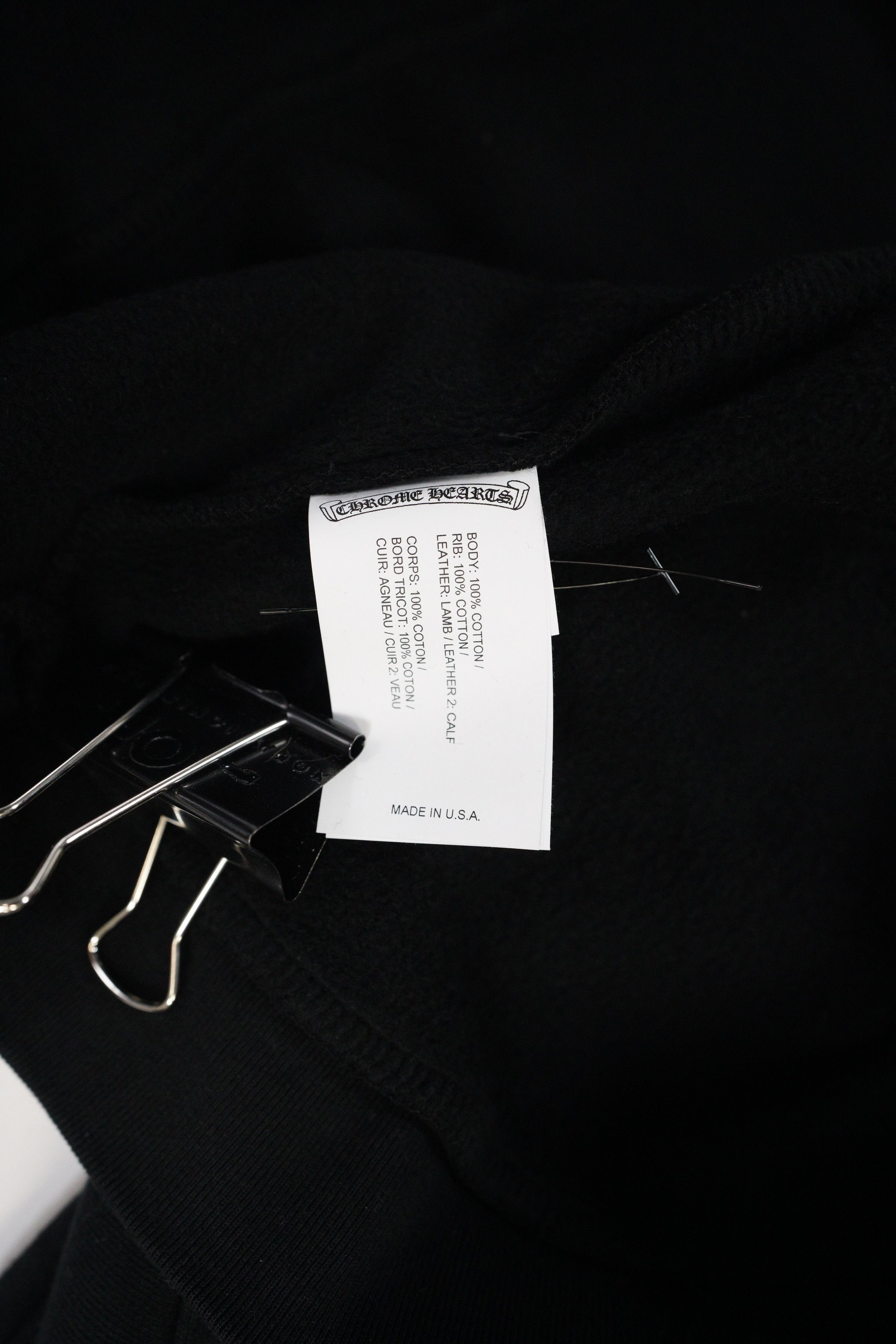 Chrome Hearts Chrome Hearts Pony Hair Patent Leather Cross Sweatshirt Size US S / EU 44-46 / 1 - 11 Thumbnail