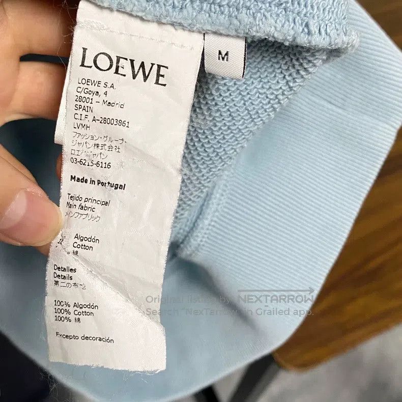 Loewe Loewe Sweatshirt with classic embroidered logo Anagram Size M / US 6-8 / IT 42-44 - 5 Thumbnail
