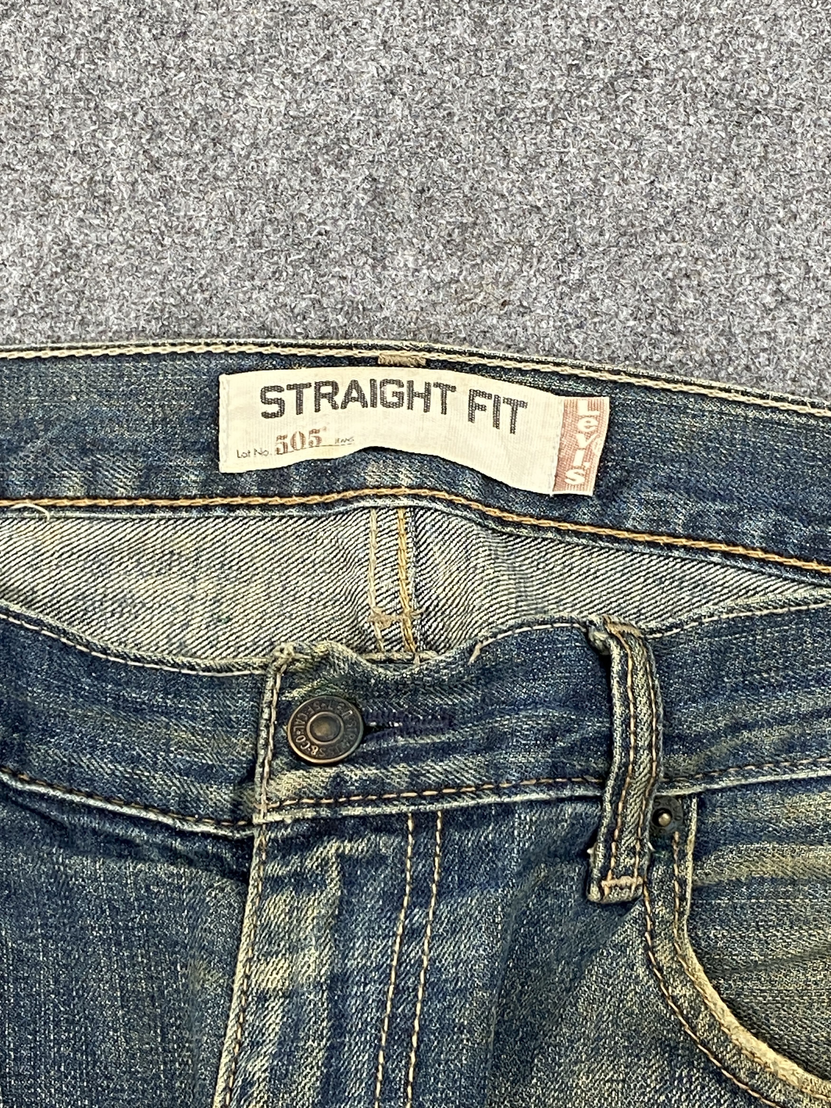 Levi's Vintage Levis 505 Rusty Jeans DP2335 Size US 34 / EU 50 - 6 Thumbnail
